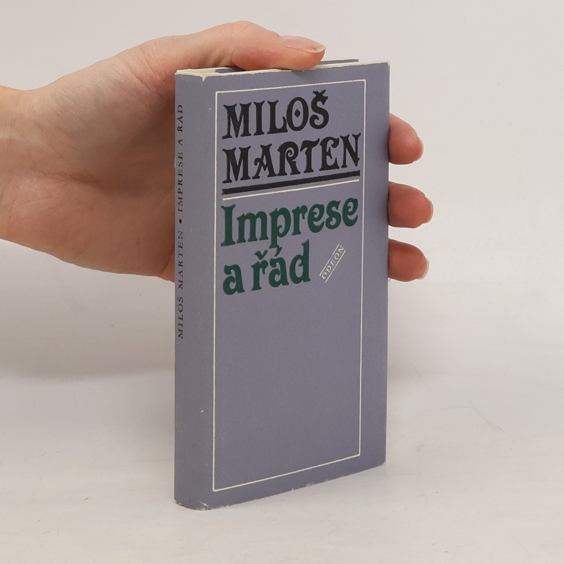 Miloš Marten Imprese a řád