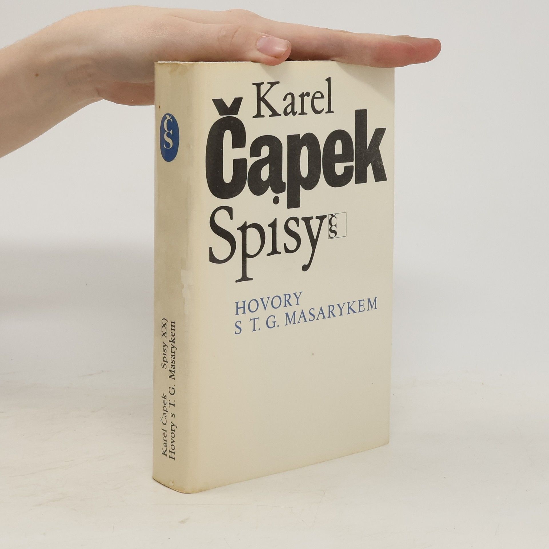 Karel Čapek Hovory s T. G. Masarykem