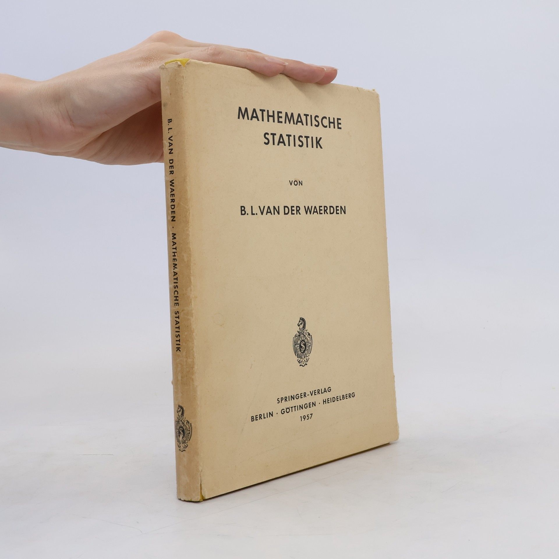 B. L. van der Waerden Mathematische Statistik