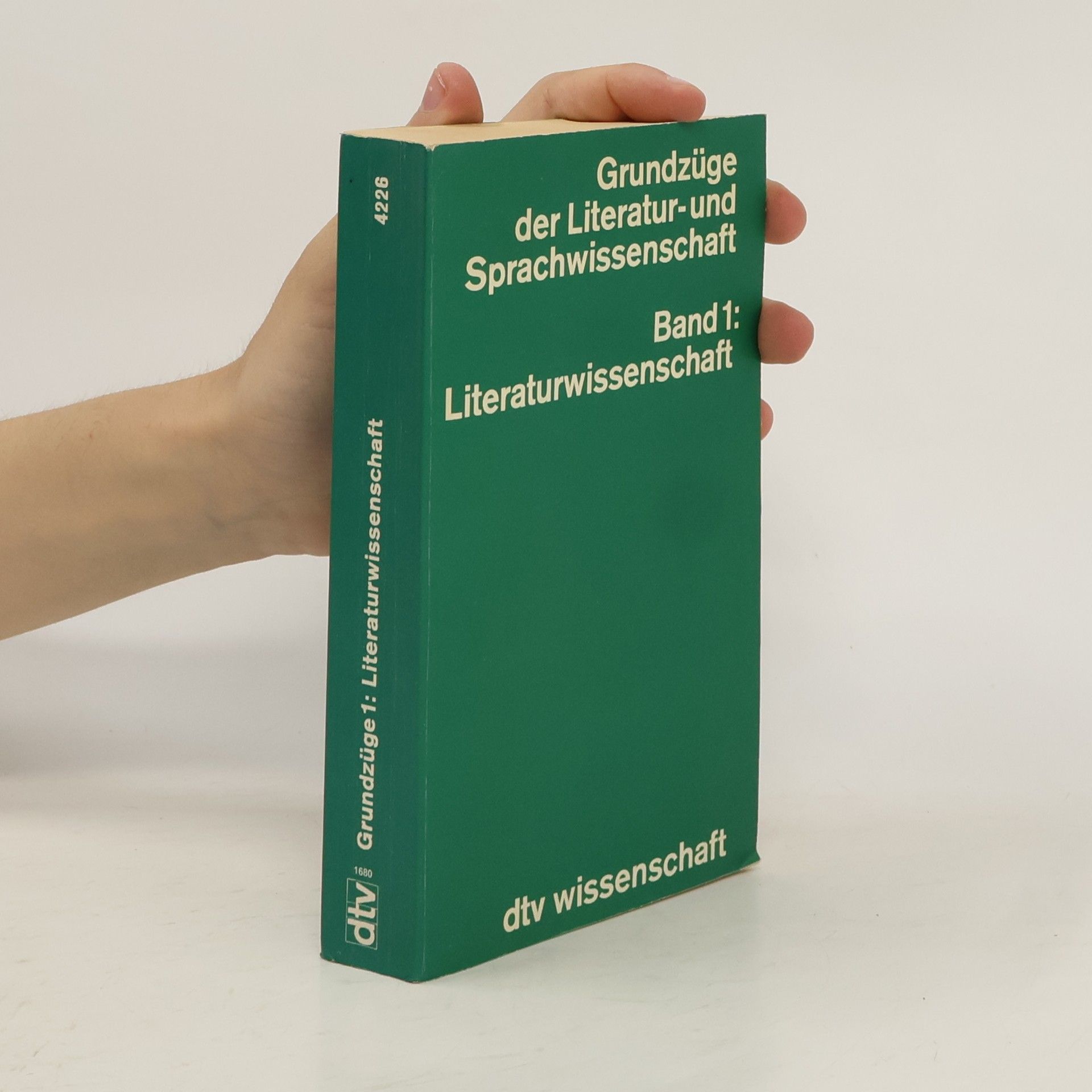 Volker Sinemus Grundzüge der Literatur- und Sprachwissenschaft. Band 1, Literaturwissenschaft