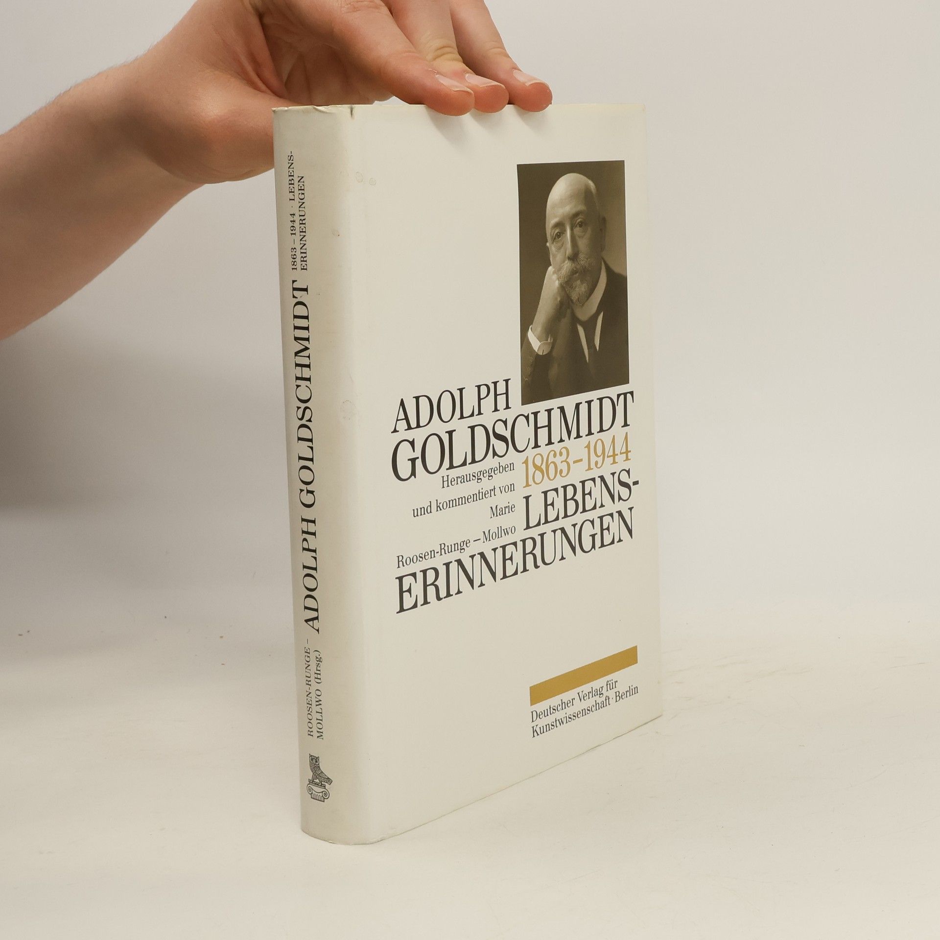 Adolph Goldschmidt Lebenserinnerungen