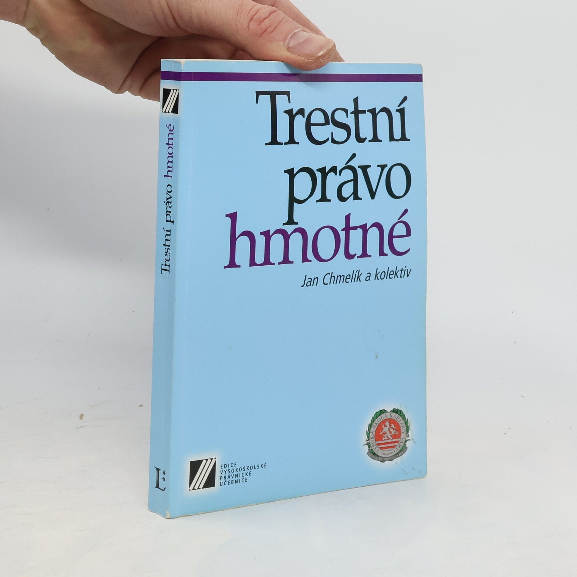 Jan Chmelík Trestní právo hmotné