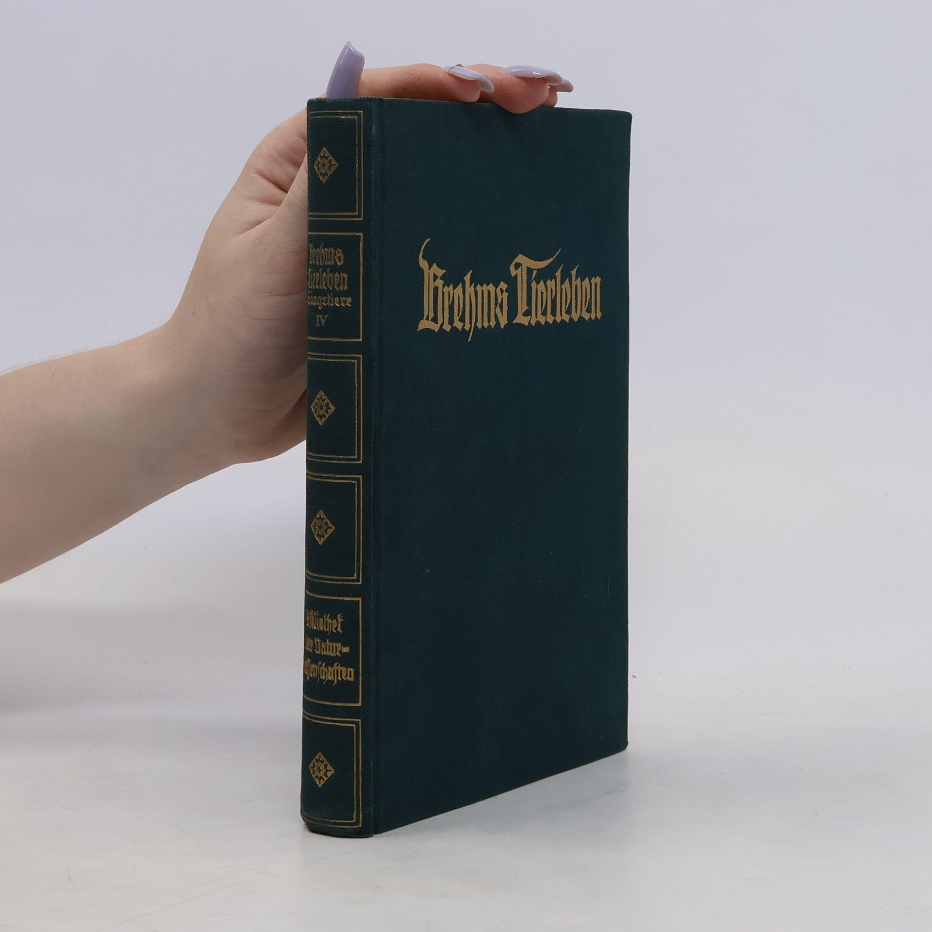 Autores varios Brehms Tierleben 4. Säugetiere