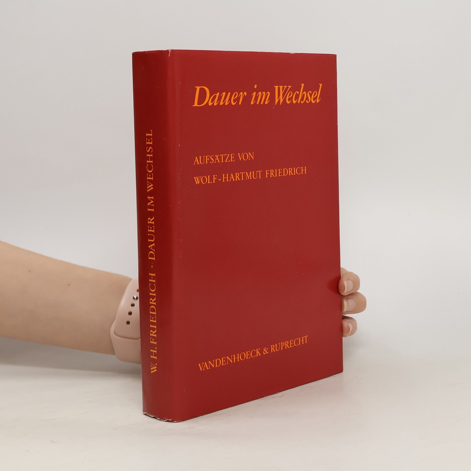 Hartmut Friedrich Dauer im Wechsel