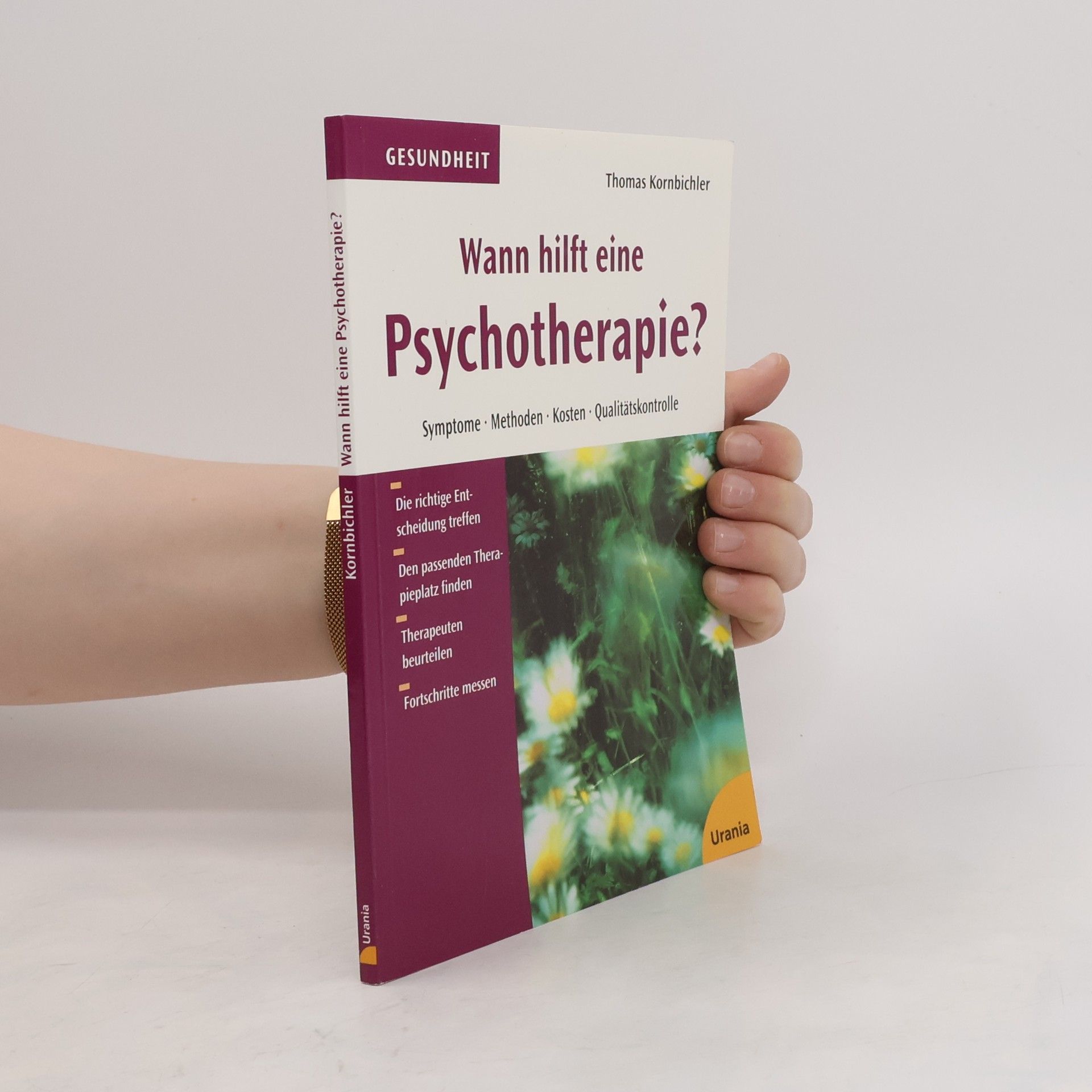 Thomas Kornbichler Wann hilft eine Psychotherapie?