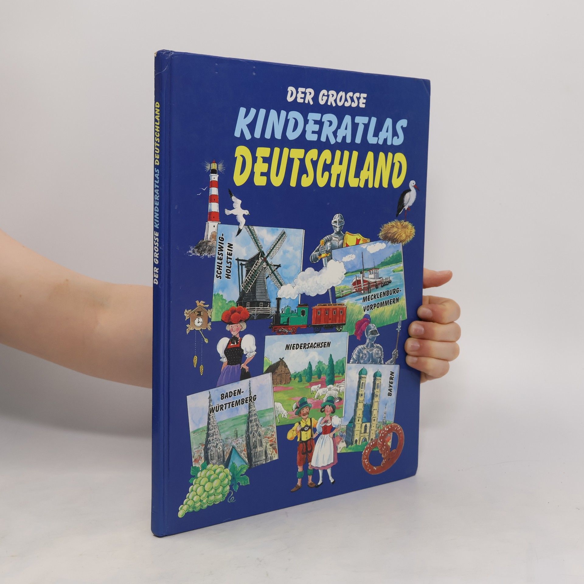 Dirk-Holger Teichmann Der große Deutschland Atlas für Kinder
