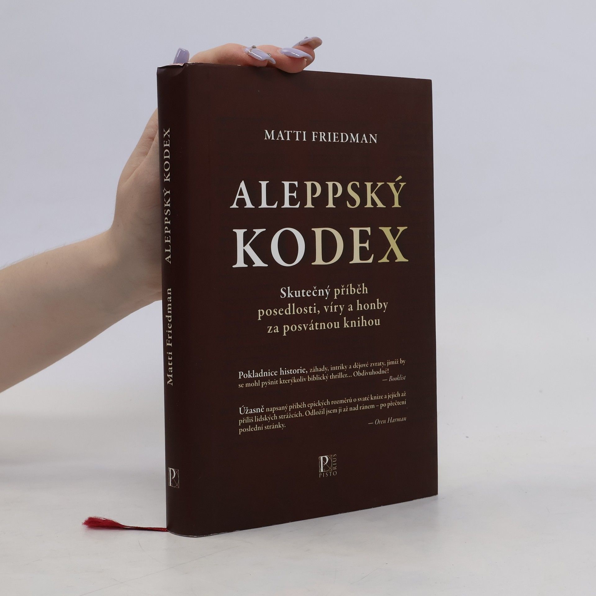 Matti Friedman Aleppský kodex