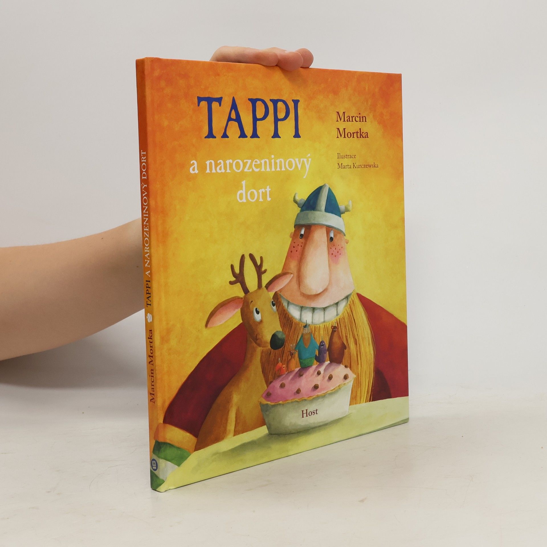 Marcin Mortka Tappi a narozeninový dort