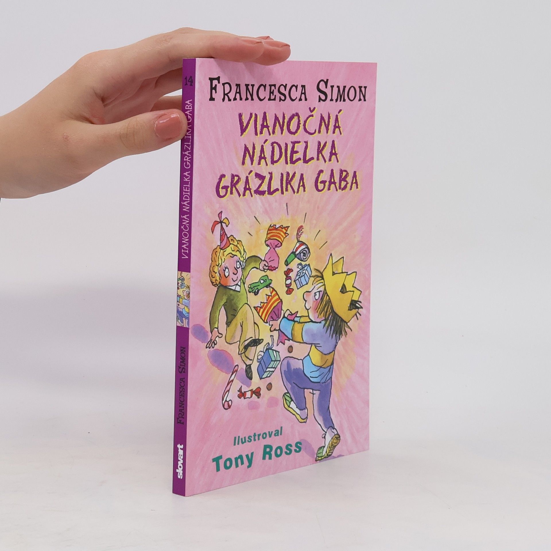 Francesca Simon Vianočná nádielka Grázlika Gaba