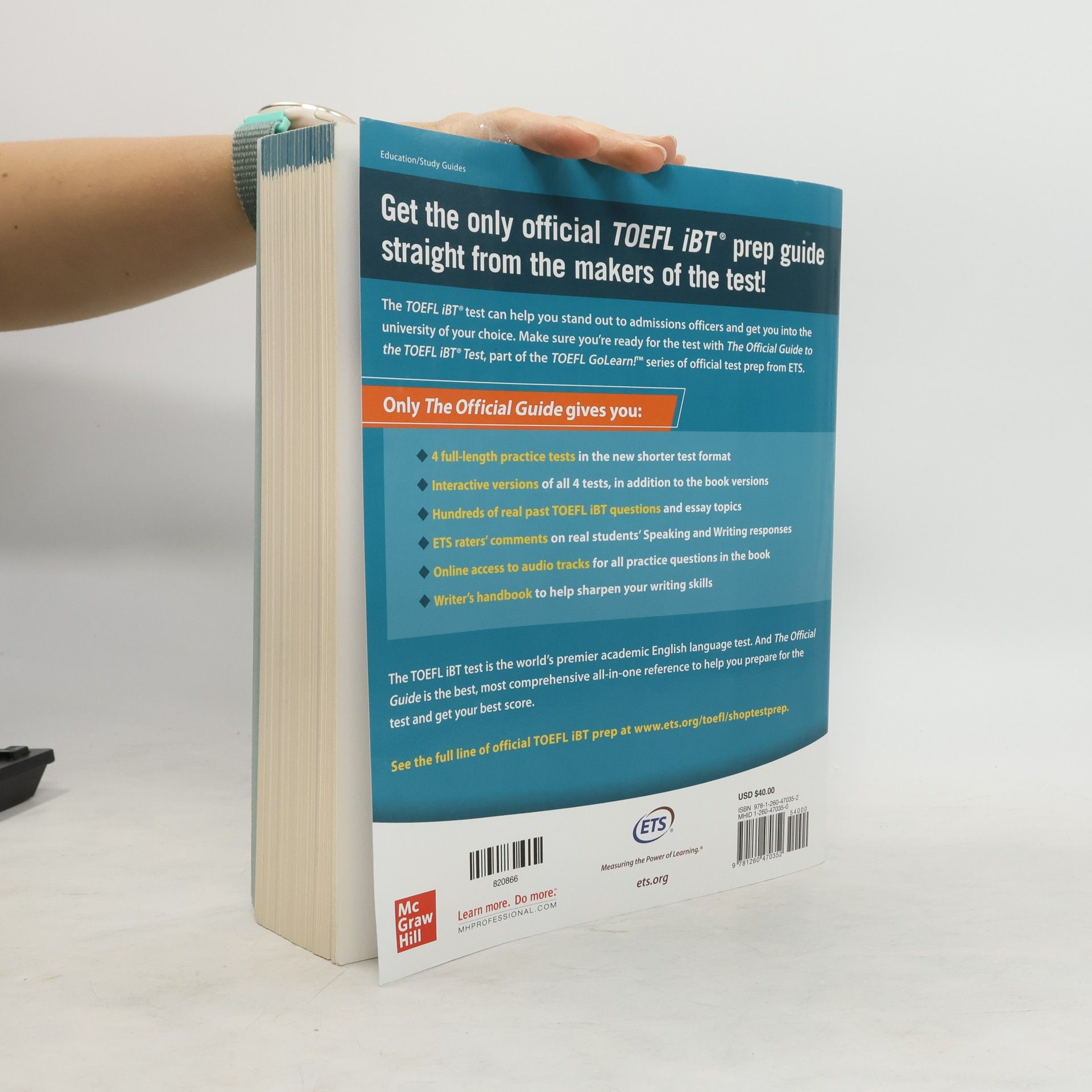 Autores varios Official Guide to the TOEFL iBT Test, Sixth Edition