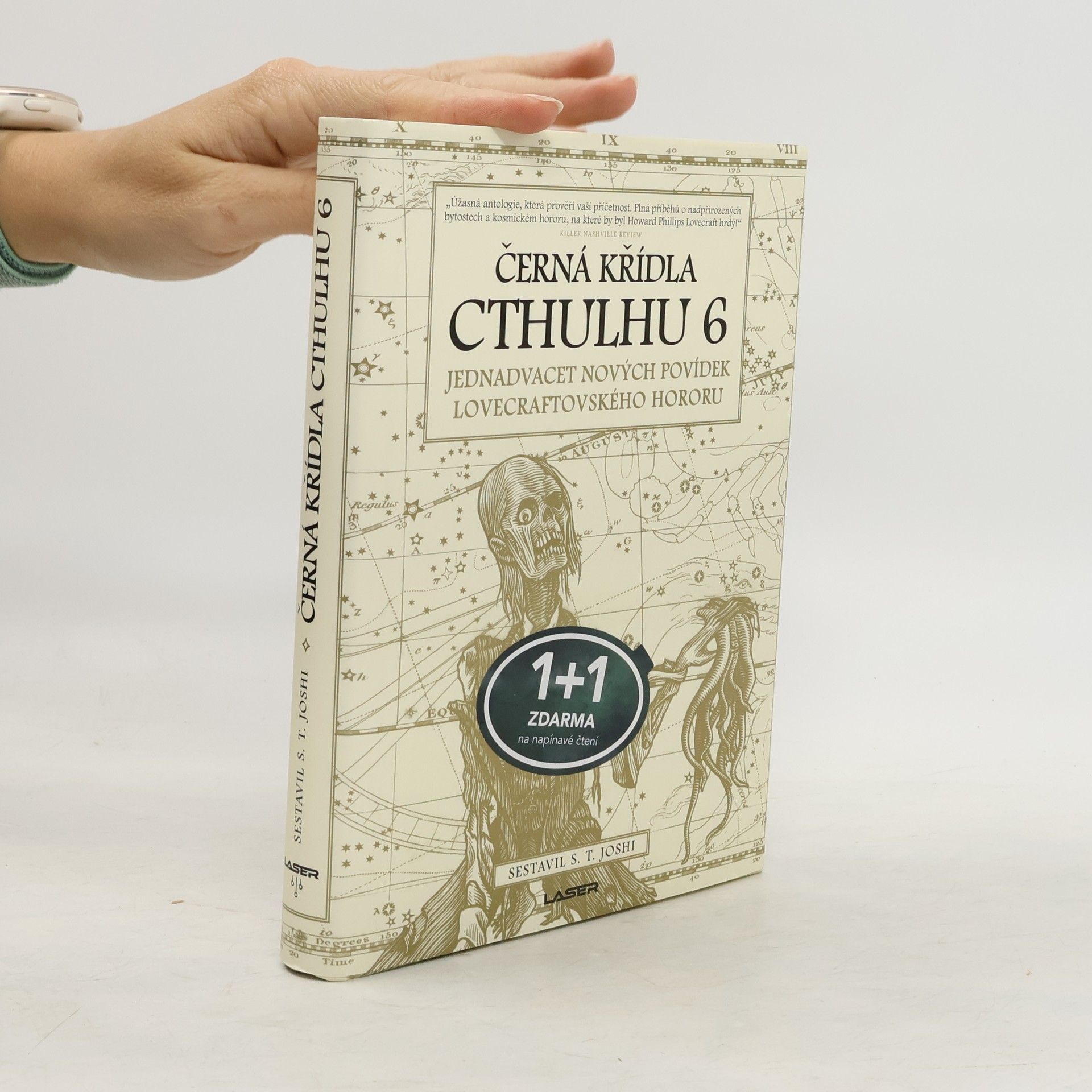 S. T. Joshi Černá křídla Cthulhu 6 : jednadvacet nových povídek lovecraftovského hororu