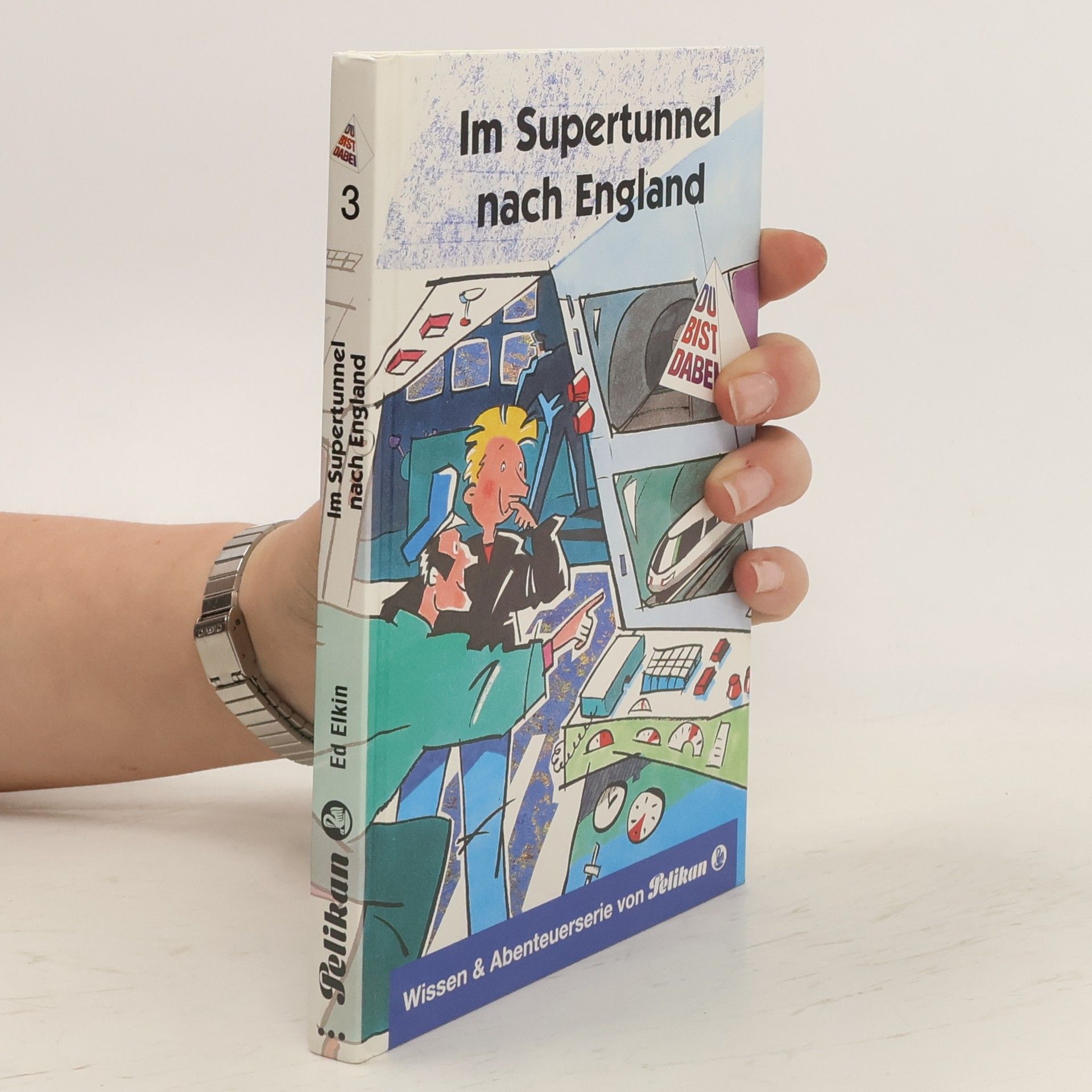 Ed Elkin Im Supertunnel nach England