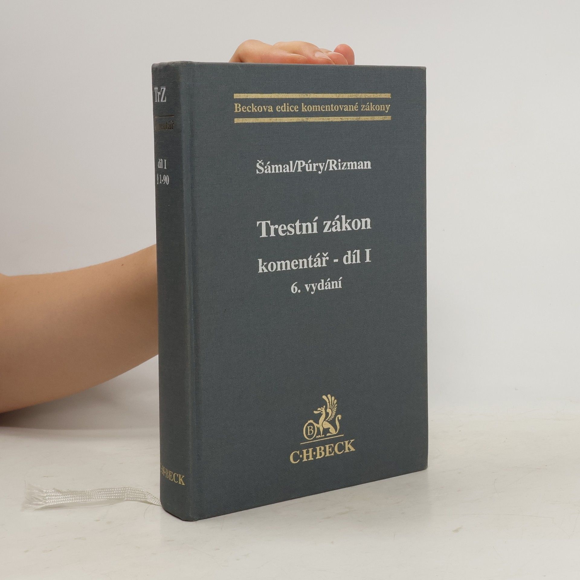 František Púry Trestní zákon: komentář - díl II