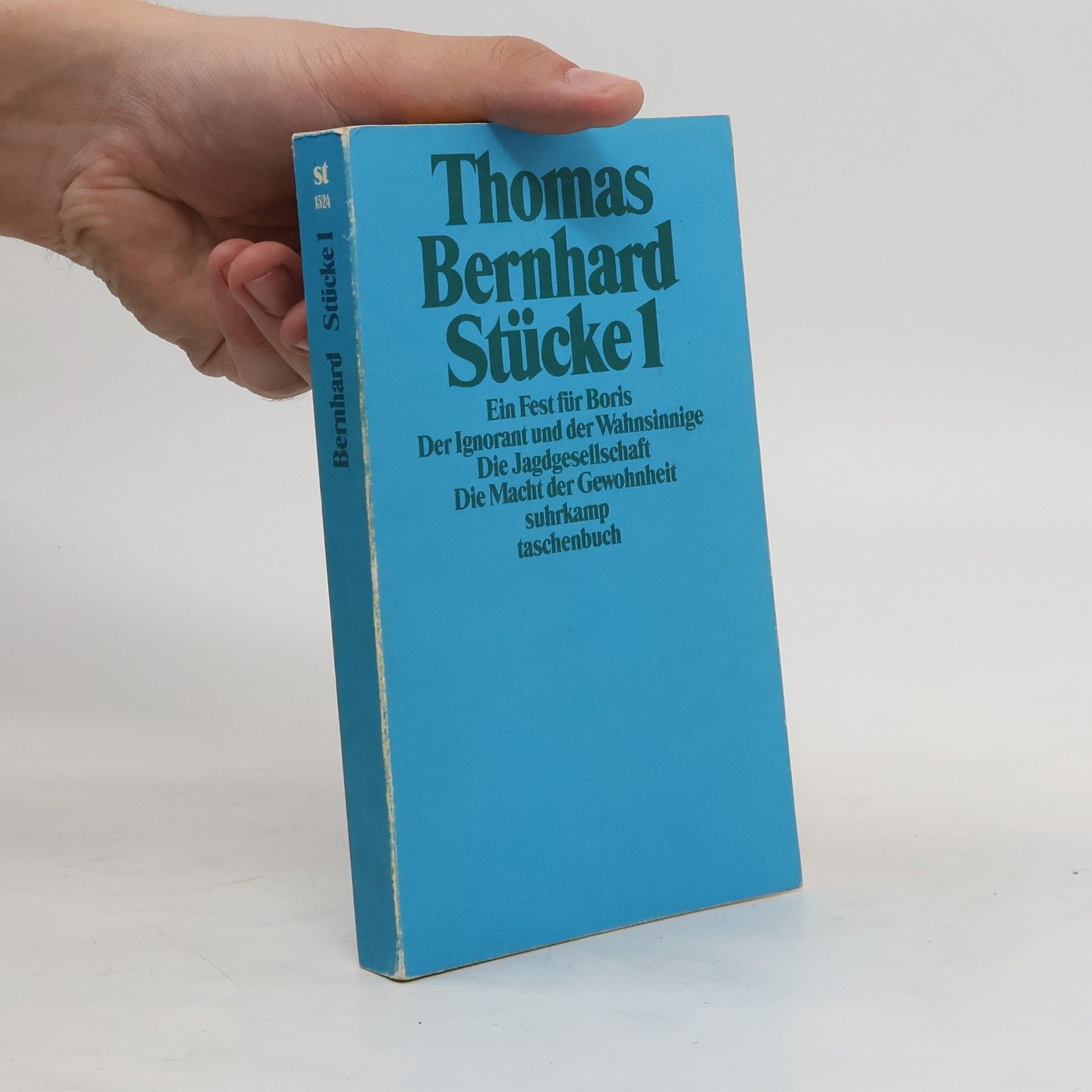 Thomas Bernhard Stücke. 1