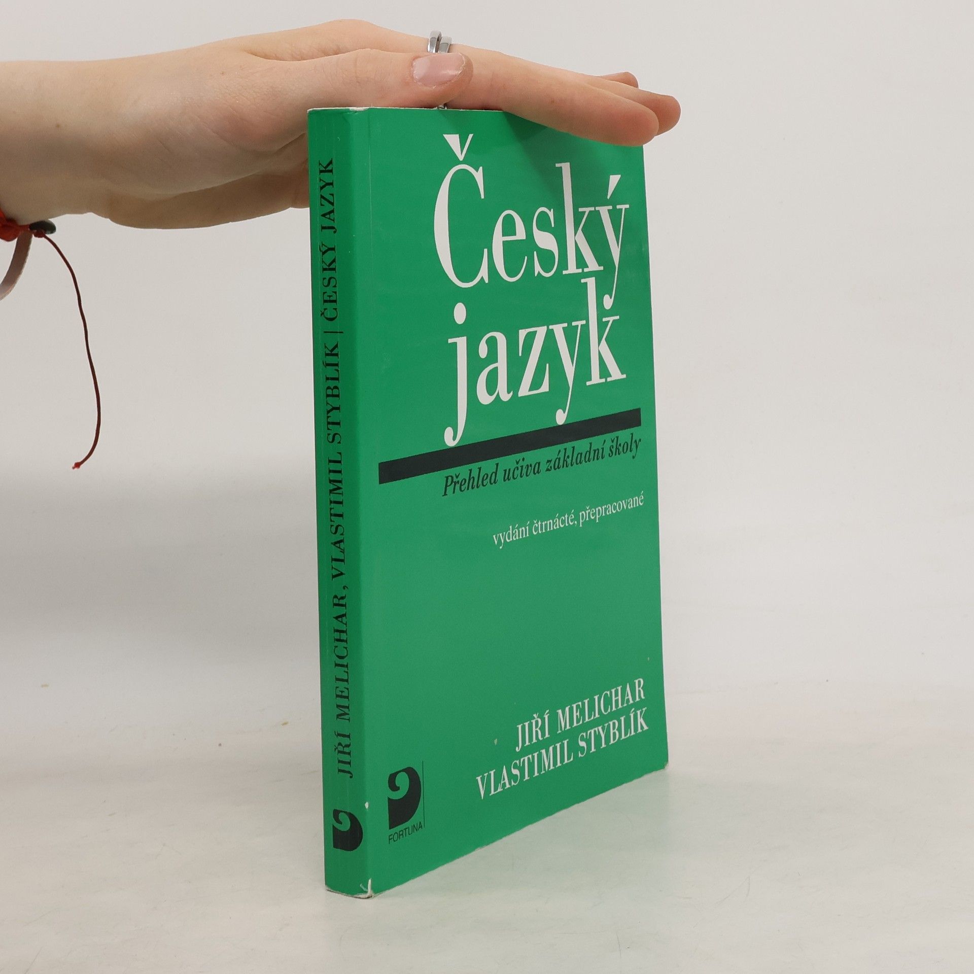 Vlastimil Styblík Český jazyk. Přehled učiva základní školy s cvičeními a klíčem