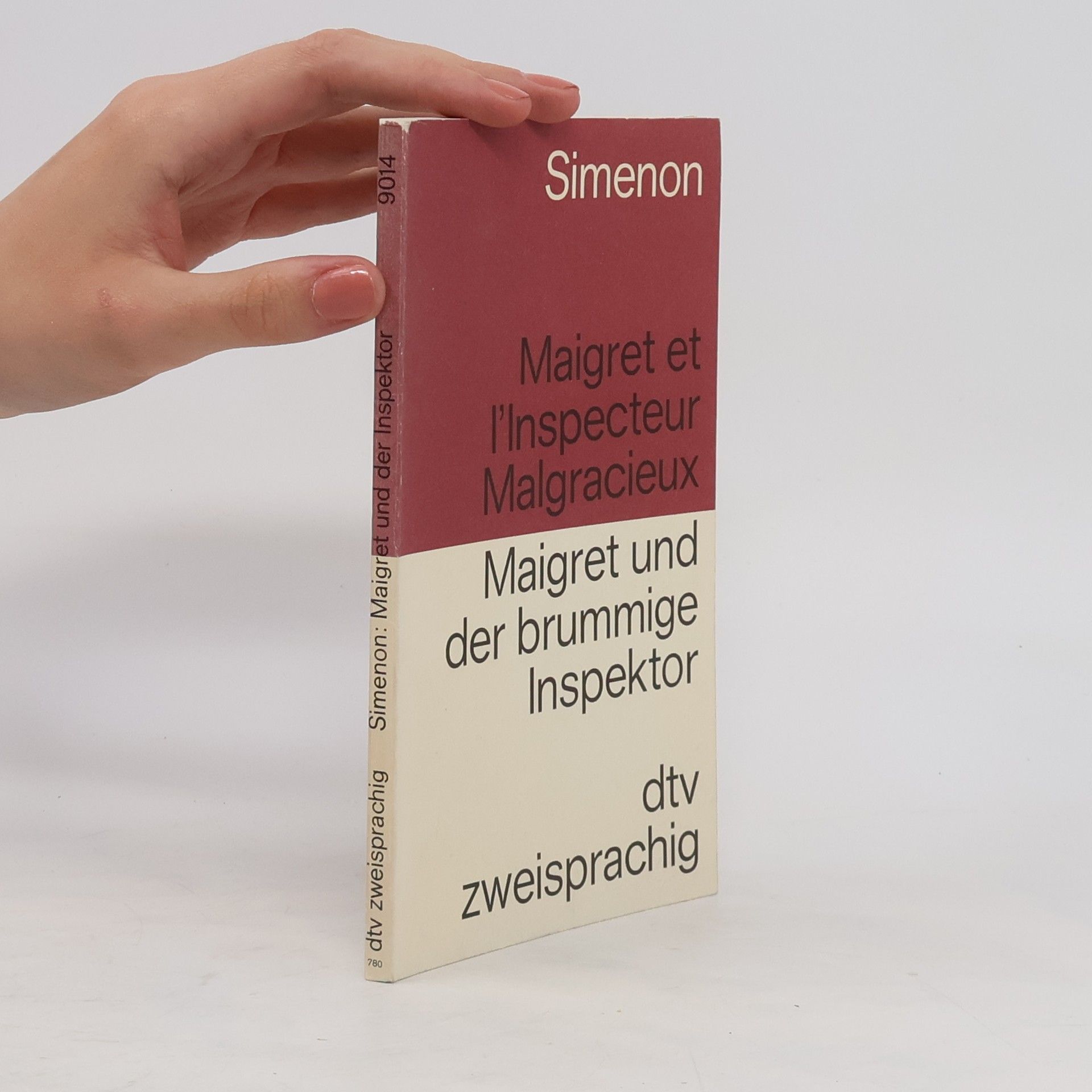 Georges Simenon Maigret et l'inspecteur malgracieux. Maigret und der brummige Inspektor