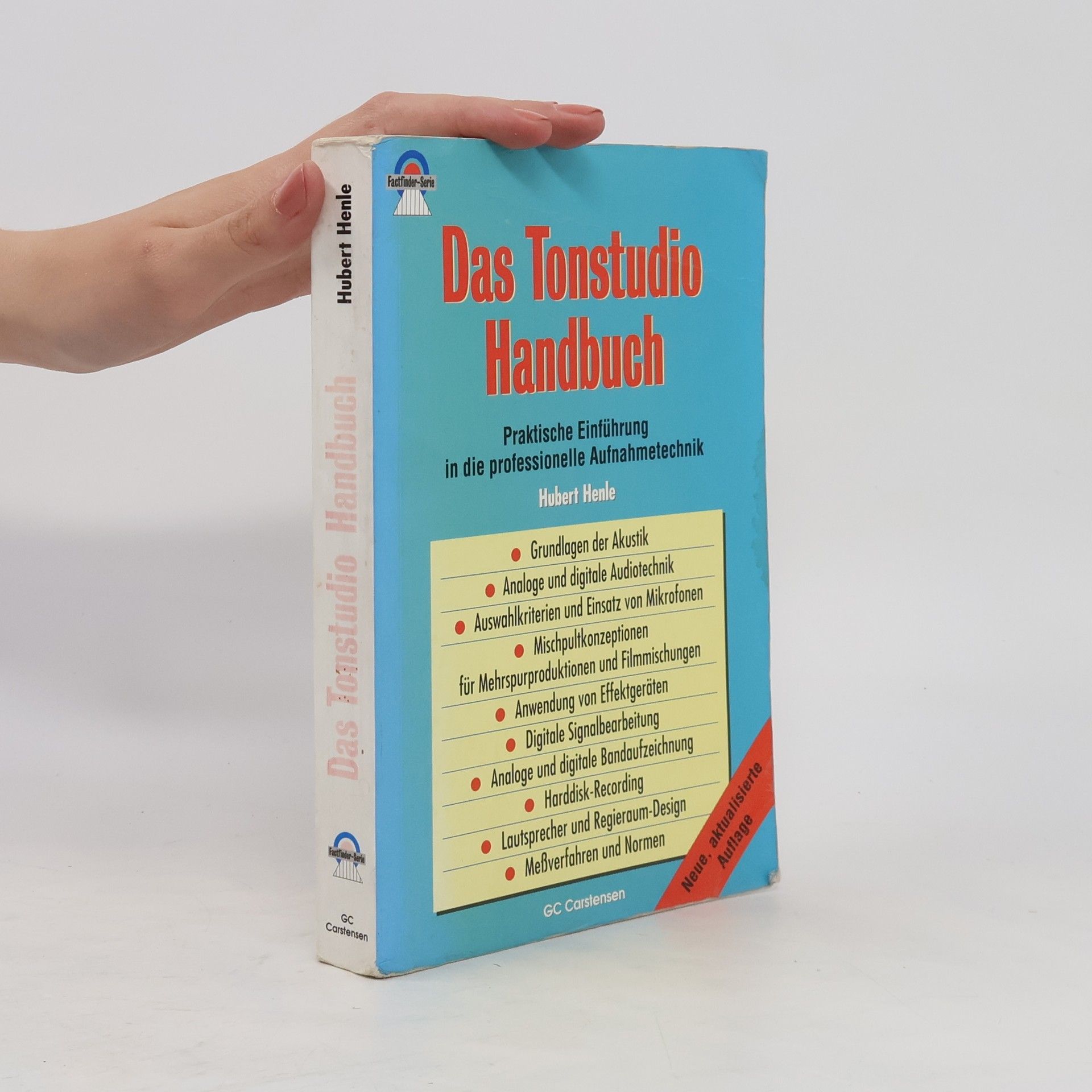 Hubert Henle Das Tonstudio-Handbuch