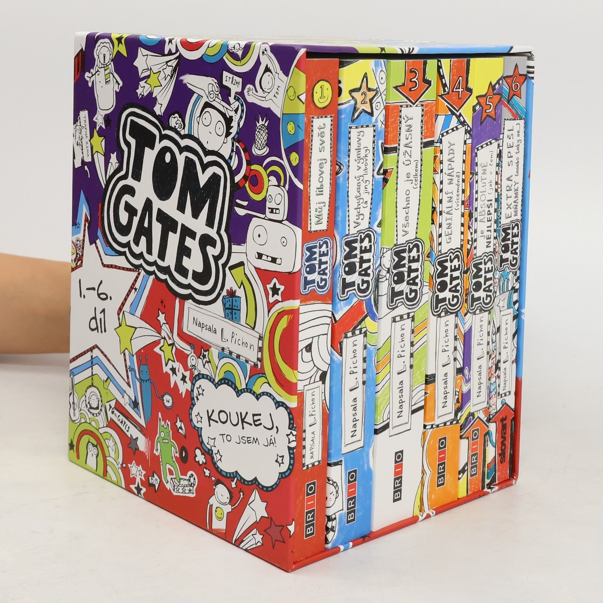 Liz Pichon Tom Gates 1.–6. díl (box)