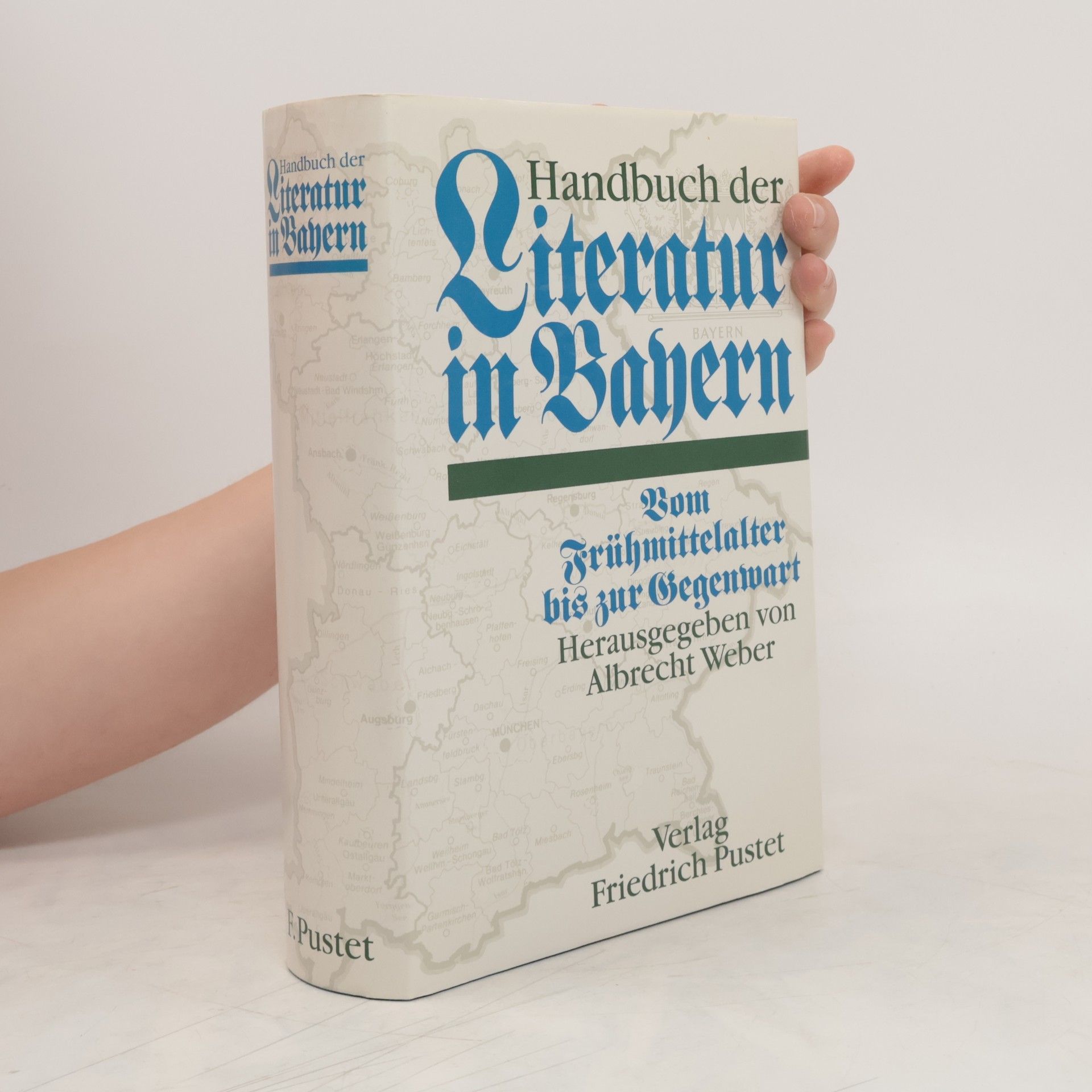 Albrecht Weber Handbuch der Literatur in Bayern