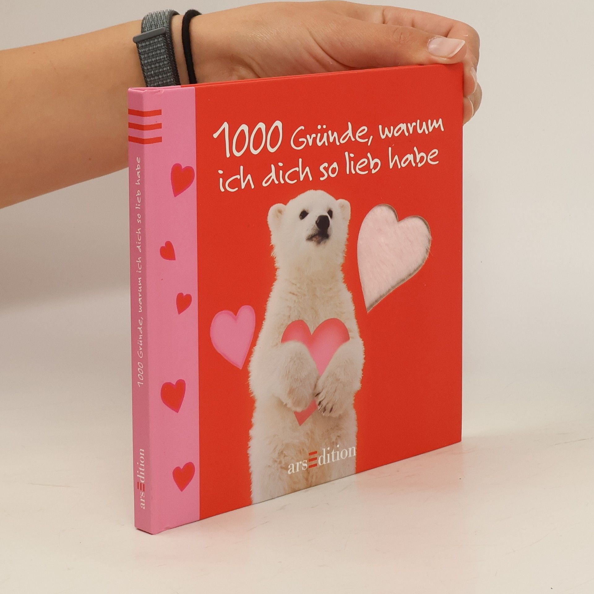 Mia Lorenzo 1000 Gründe, warum ich dich so lieb habe. Plüsch auf Cover