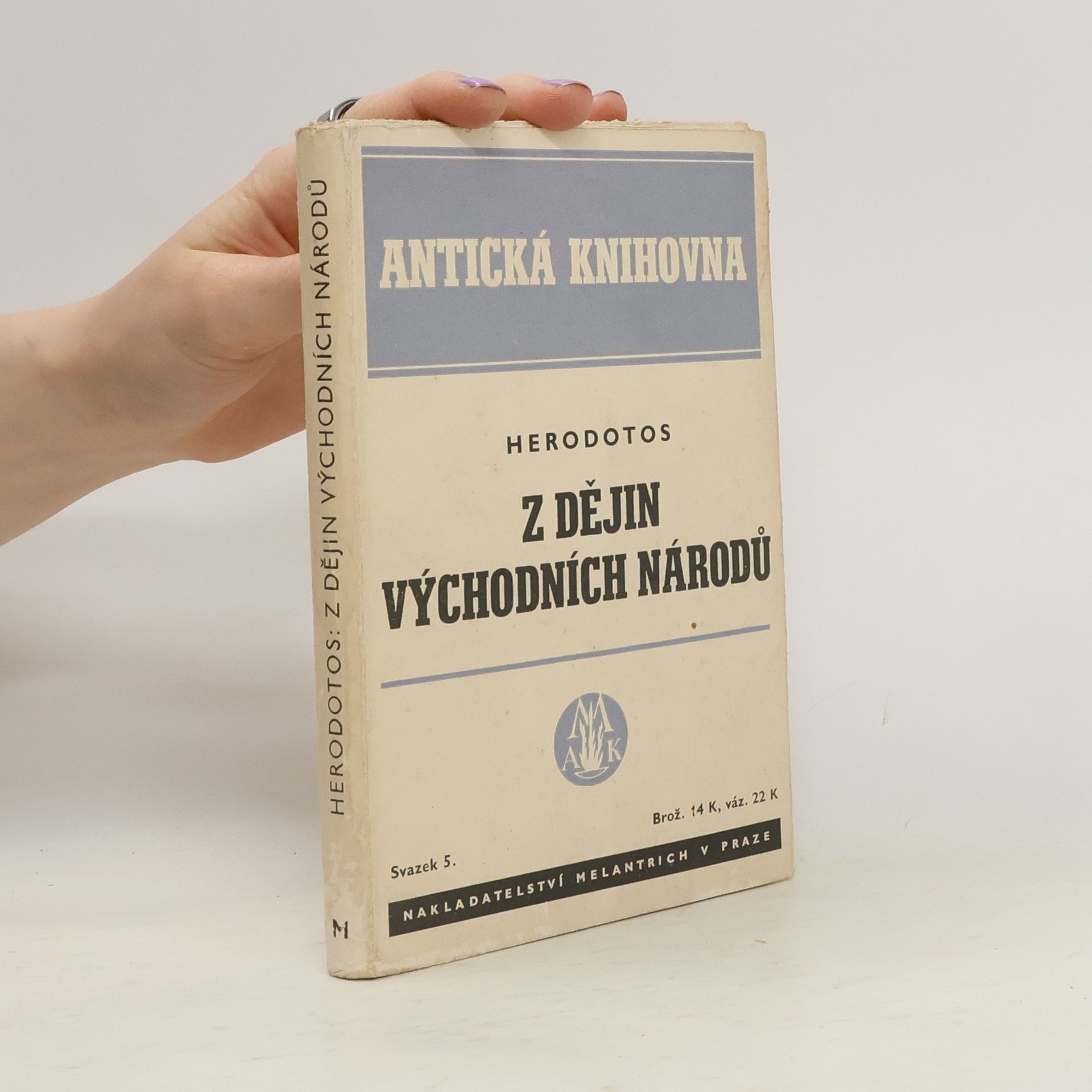 Hérodotos Z dějin východních národů