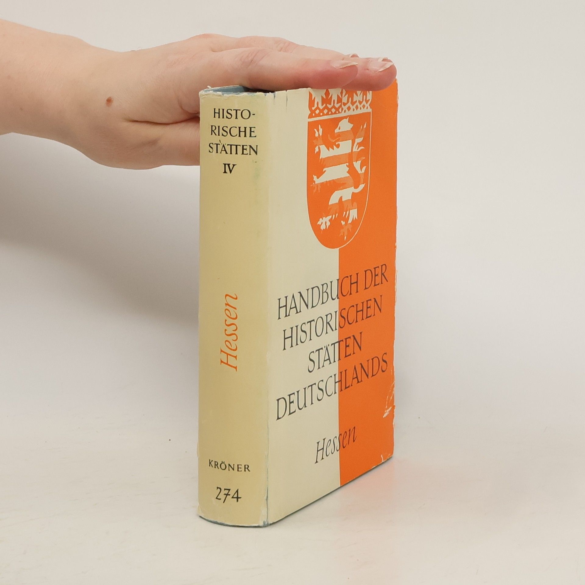 Autorenkollektiv Handbuch der historischen Stätten Deutschlands Band IV. Hessen