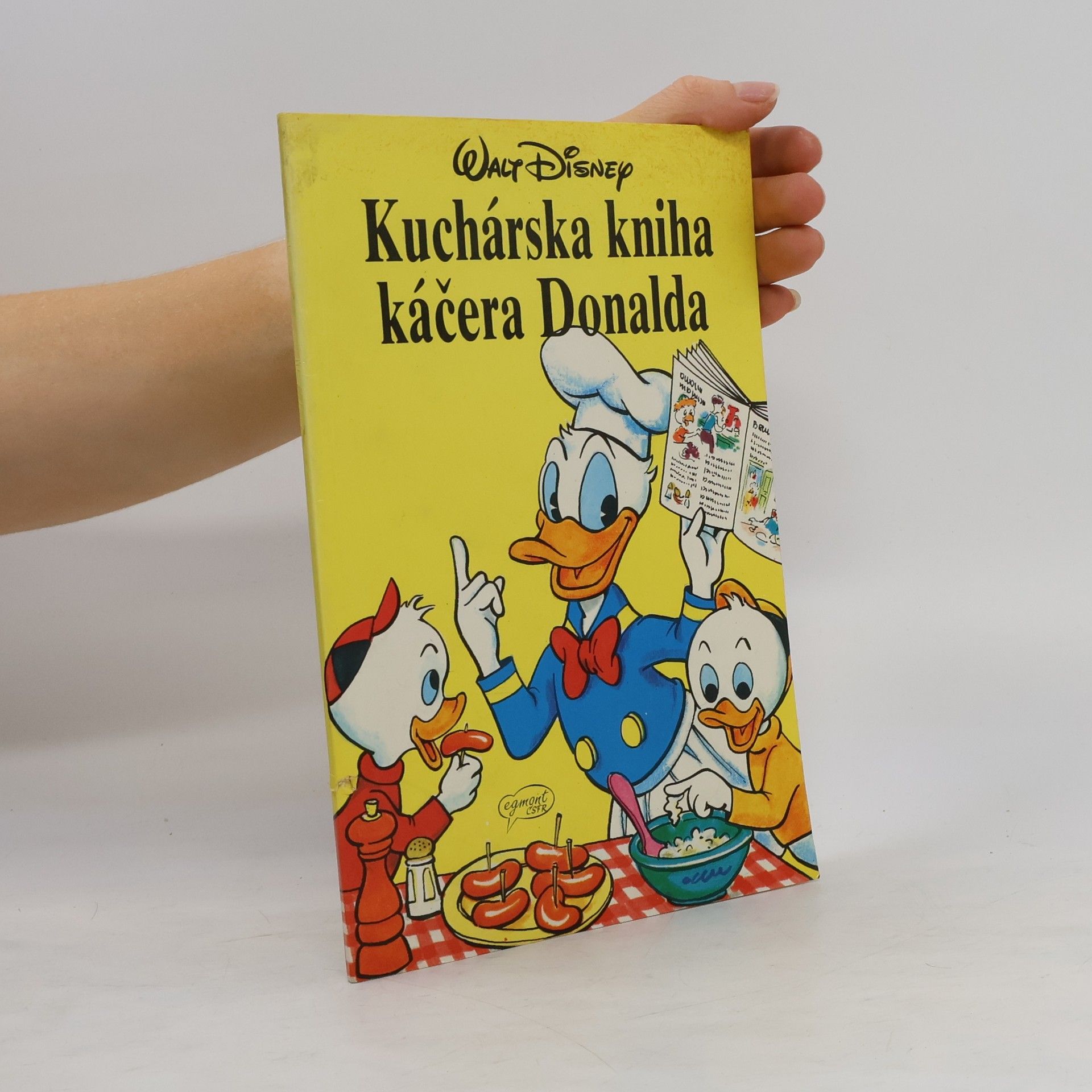 Walt Disney Kuchárska kniha káčera Donalda