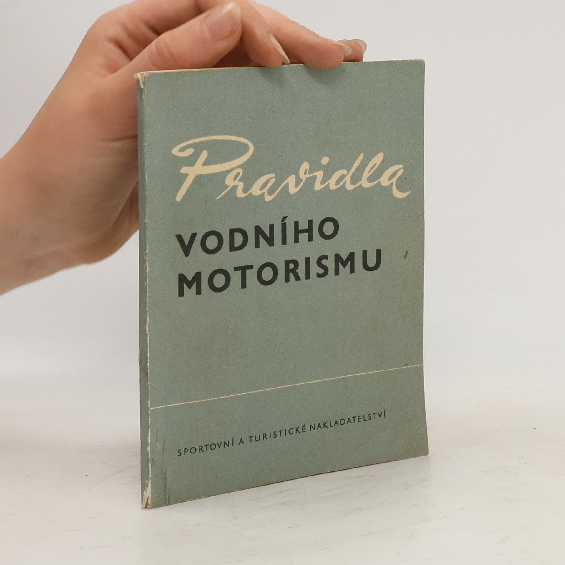 Alfred Popper Pravidla vodního motorismu