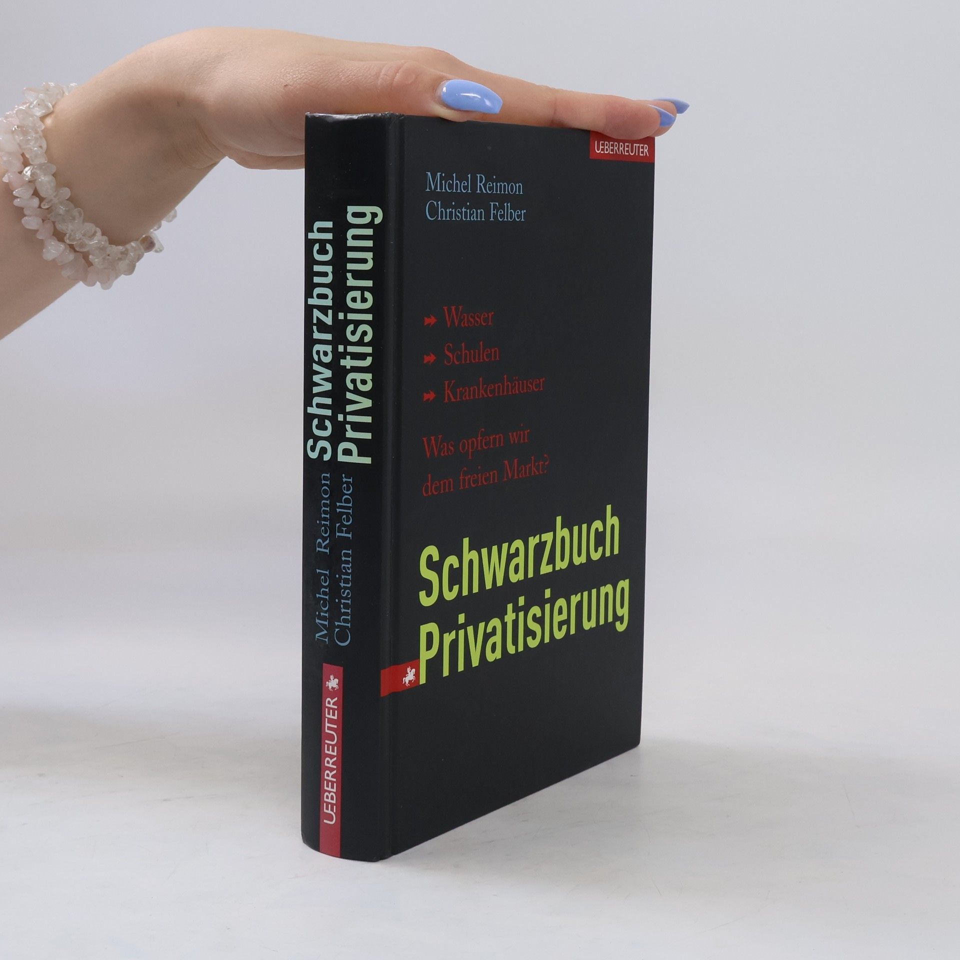 Michel Reimon Schwarzbuch Privatisierung