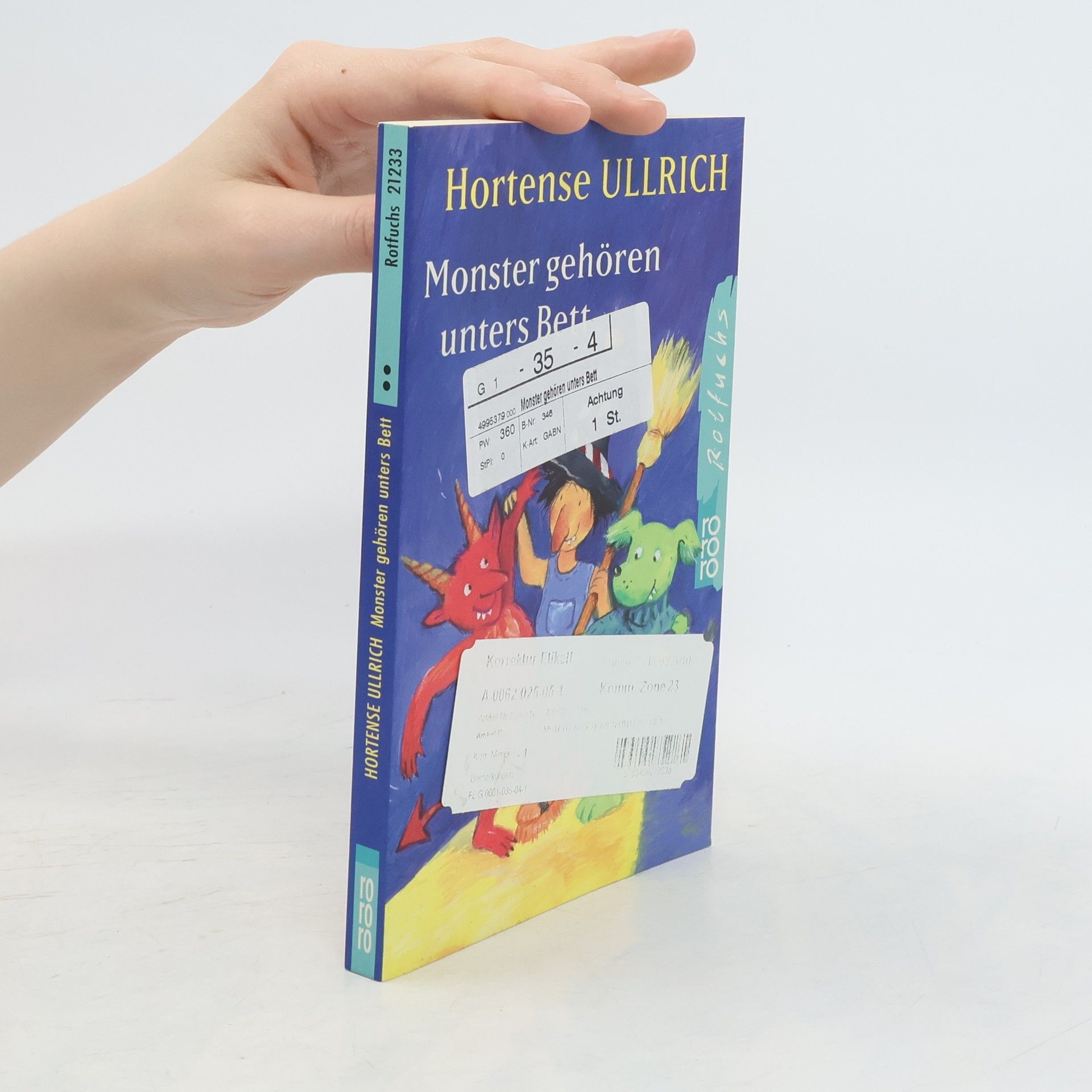 Hortense Ullrich Monster gehören unters Bett