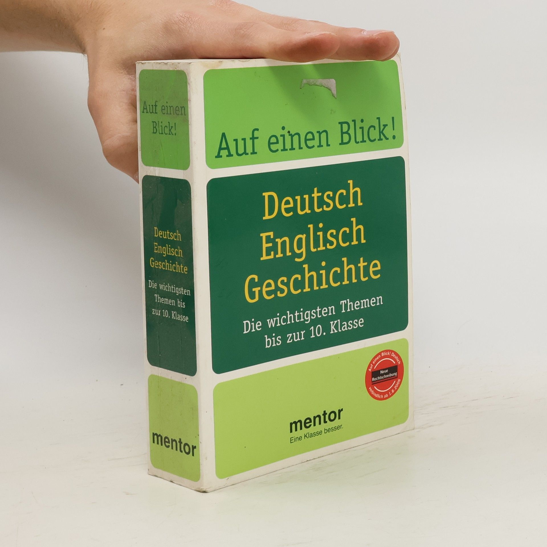 Alexander Geist Auf einen Blick! Deutsch, Englisch, Geschichte. Die wichtigsten Themen bis zur 10. Klasse