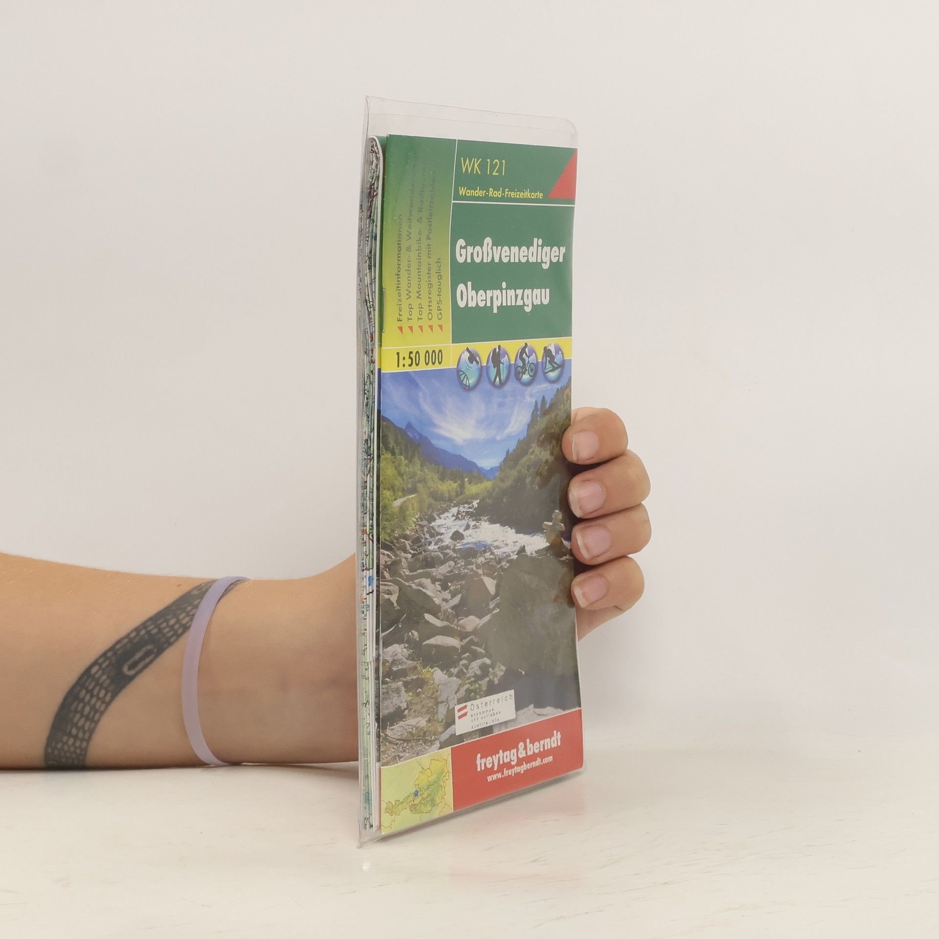 Freytag-Berndt u. Artaria Freytag & Berndt Wander-, Rad- und Freizeitkarte Großvenediger, Oberpinzgau