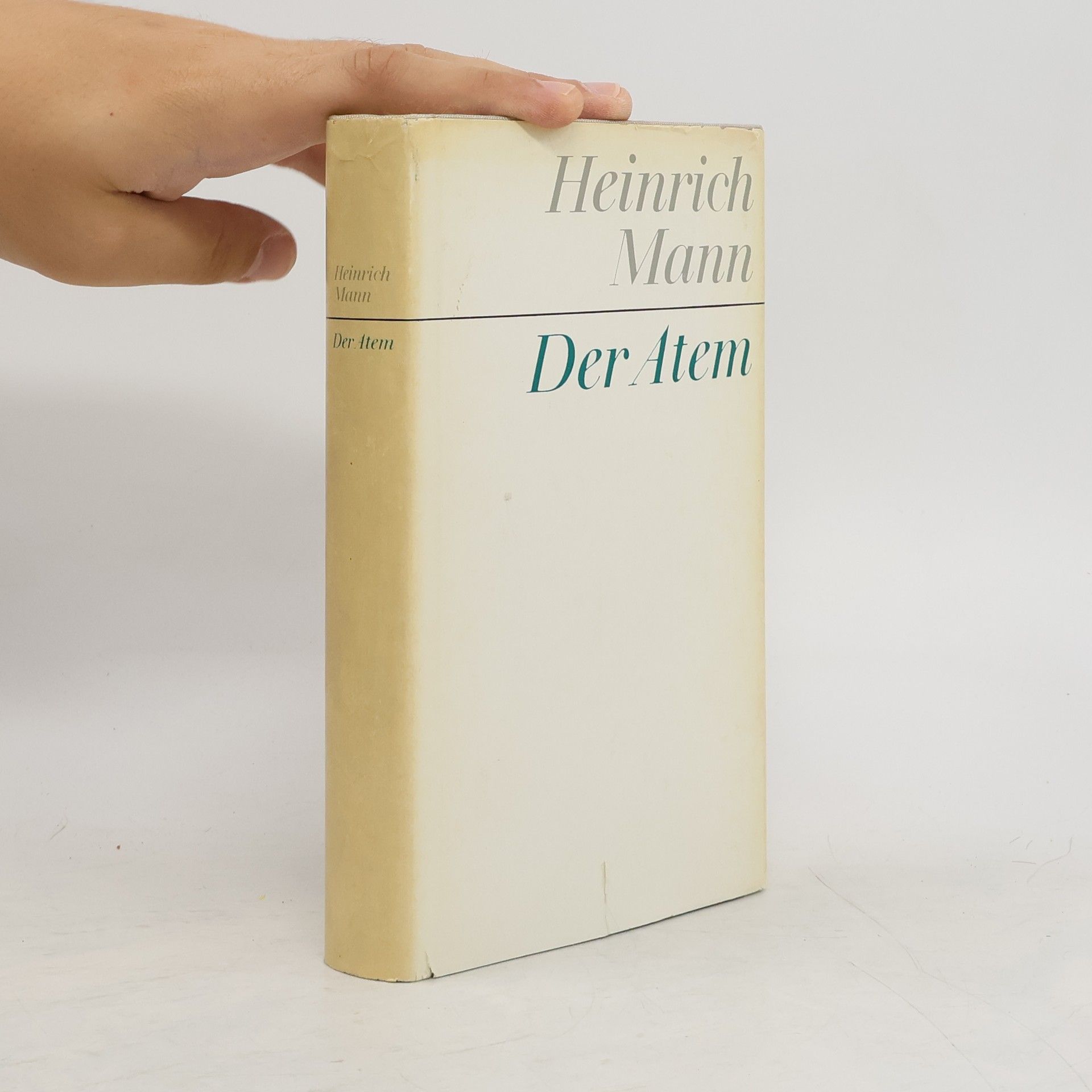 Heinrich Mann Der Atem