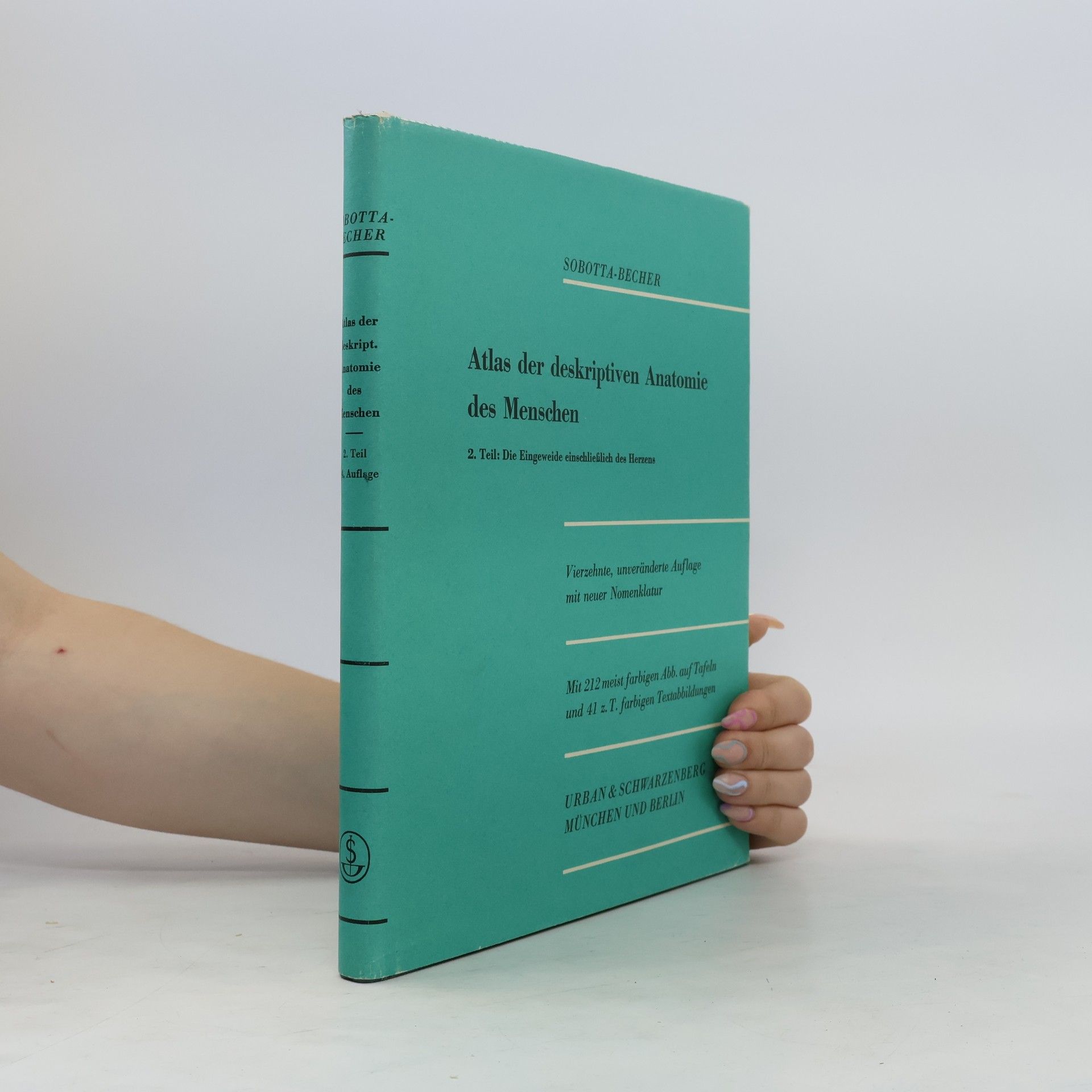Johannes Sobotta Atlas der Anatomie des Menschen 2