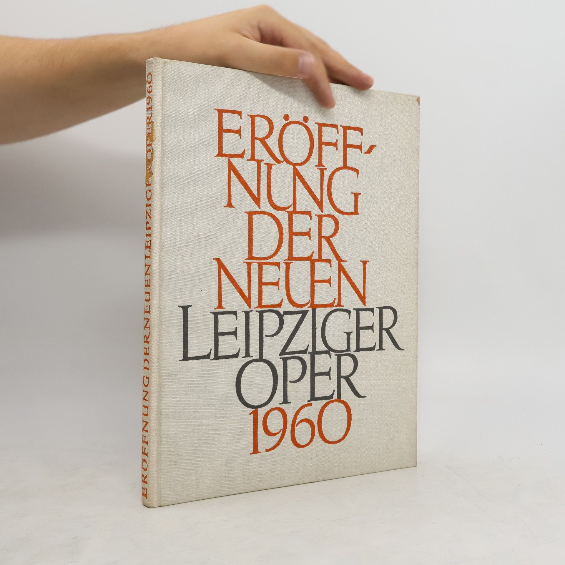 Autores varios Eröffnung der neuen Leipziger Oper 1960