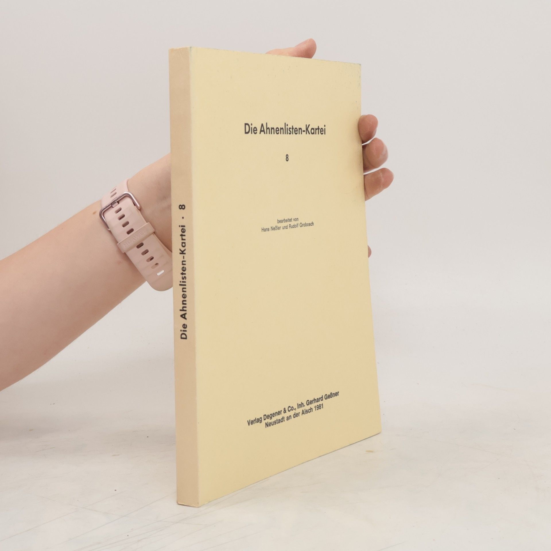 Autorenkollektiv Die Ahnenlisten-Kartei
