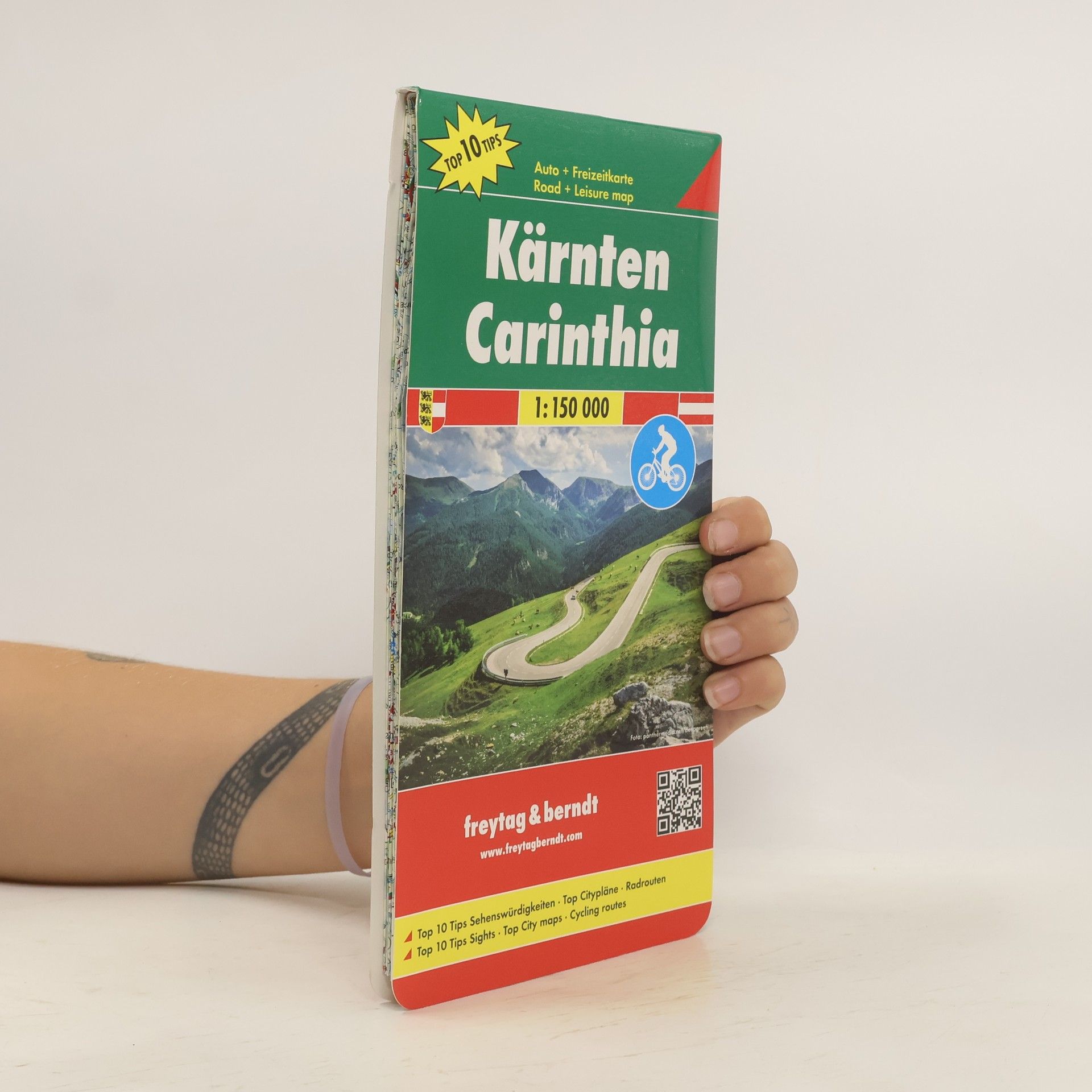kolektiv Freytag & Berndt Autokarte Kärnten. Carinthia