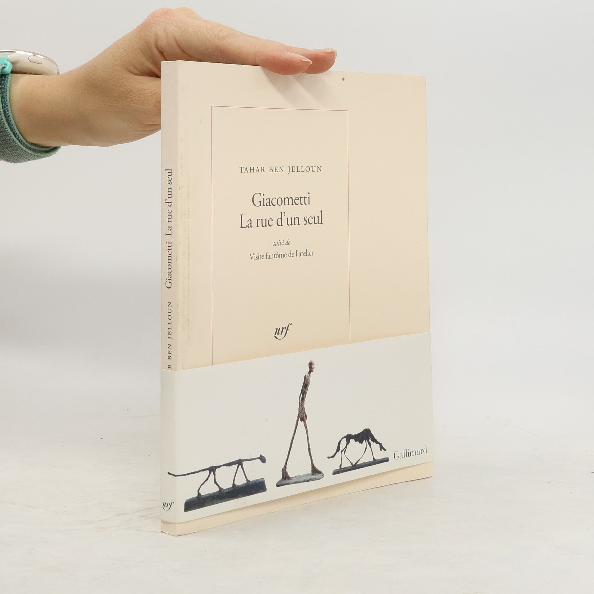 Tahar Ben Jelloun Giacometti, la rue d'un seul. Suivi de Visite fantôme de l'atelier