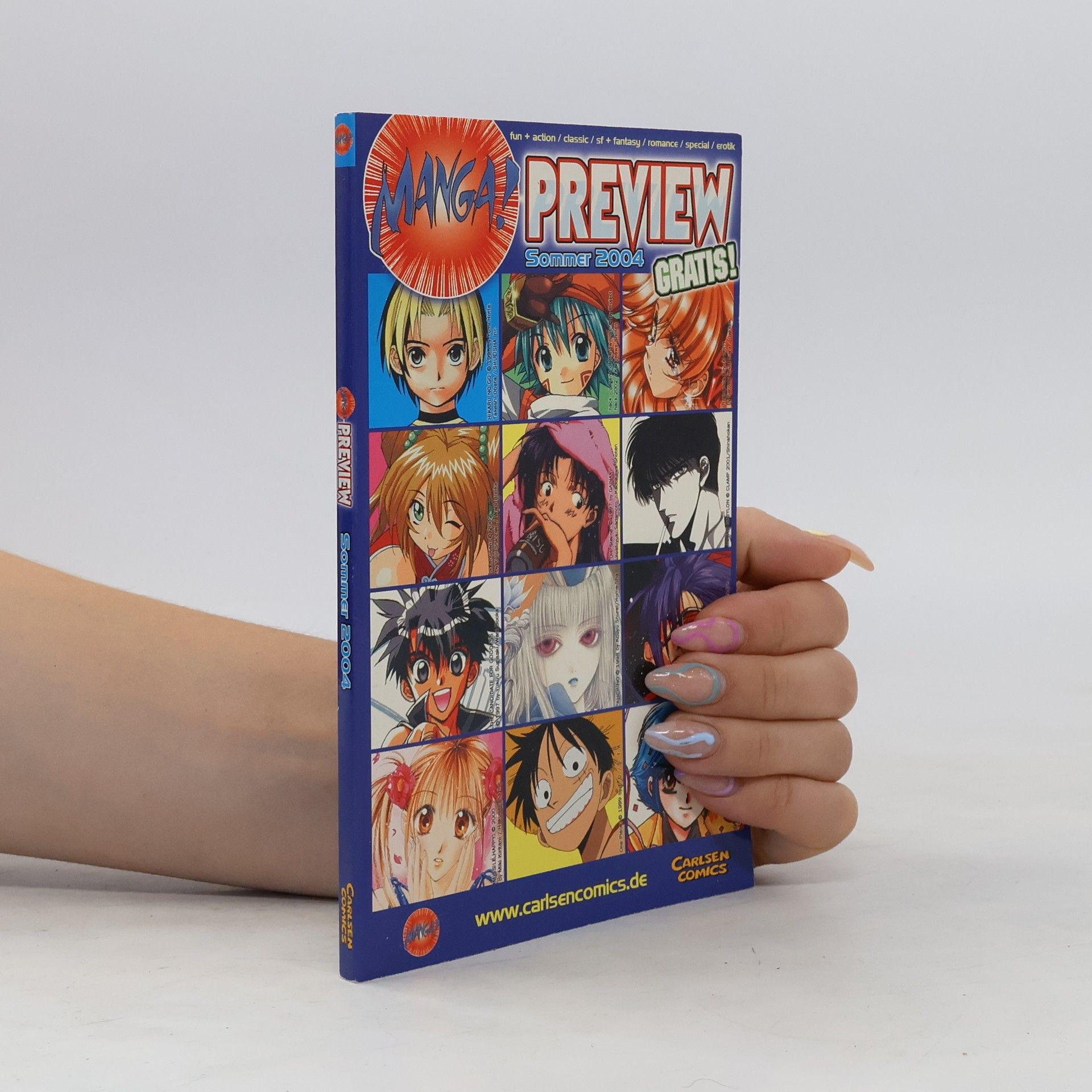 Collectif d'auteurs Manga! Preview. Sommer 2004