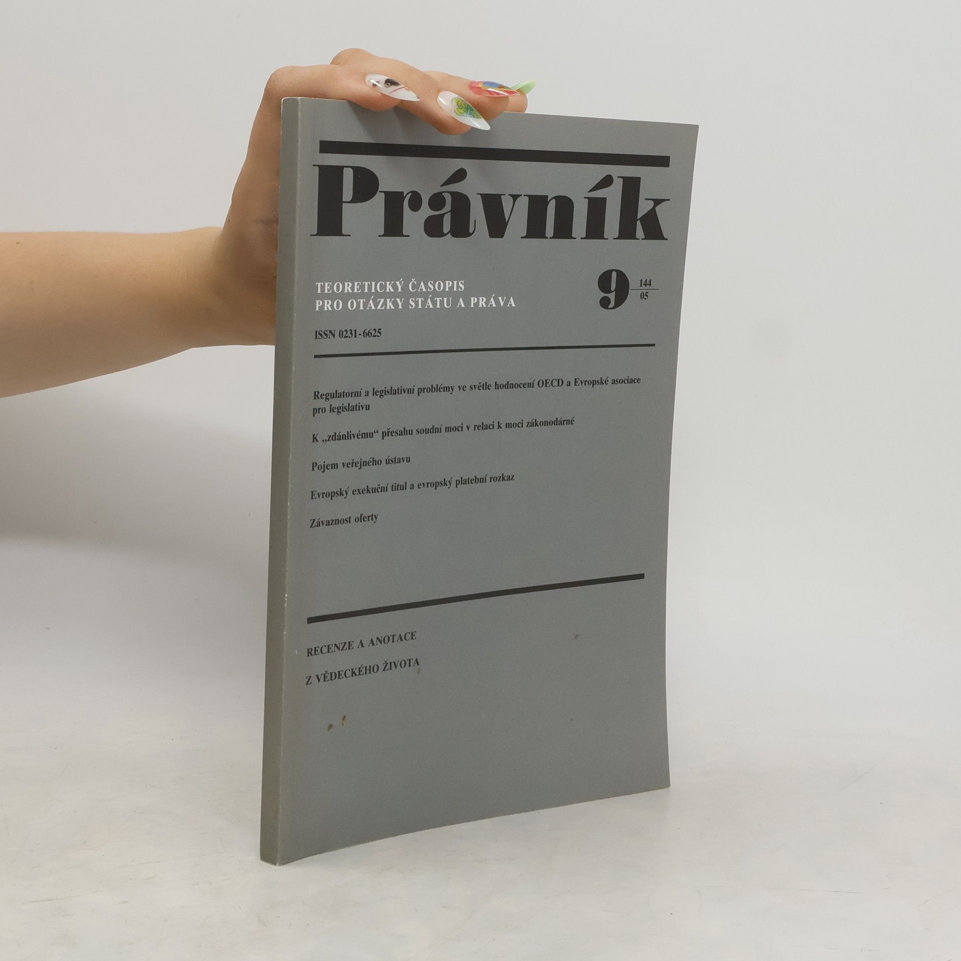 Collectif d'auteurs Právník 9/2005