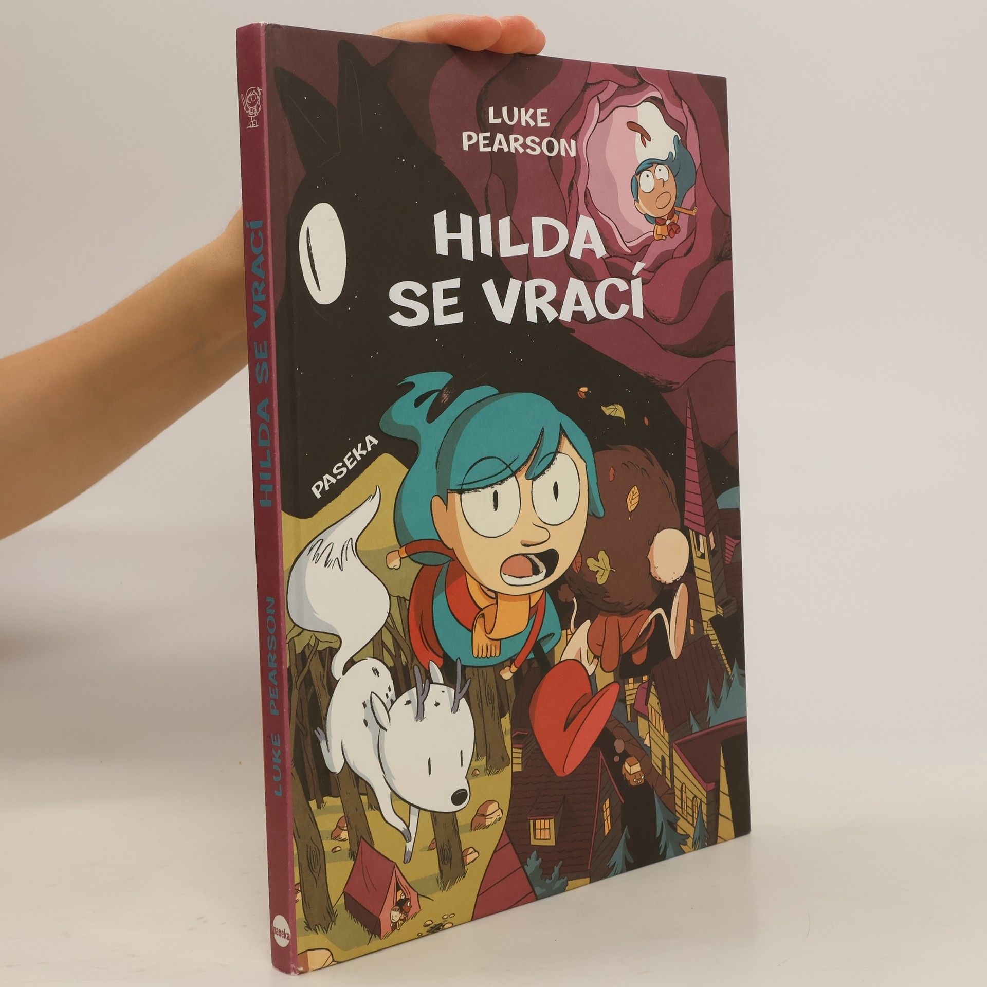 Luke Pearson Hilda a ptačí slavnost. Hilda a černý pes