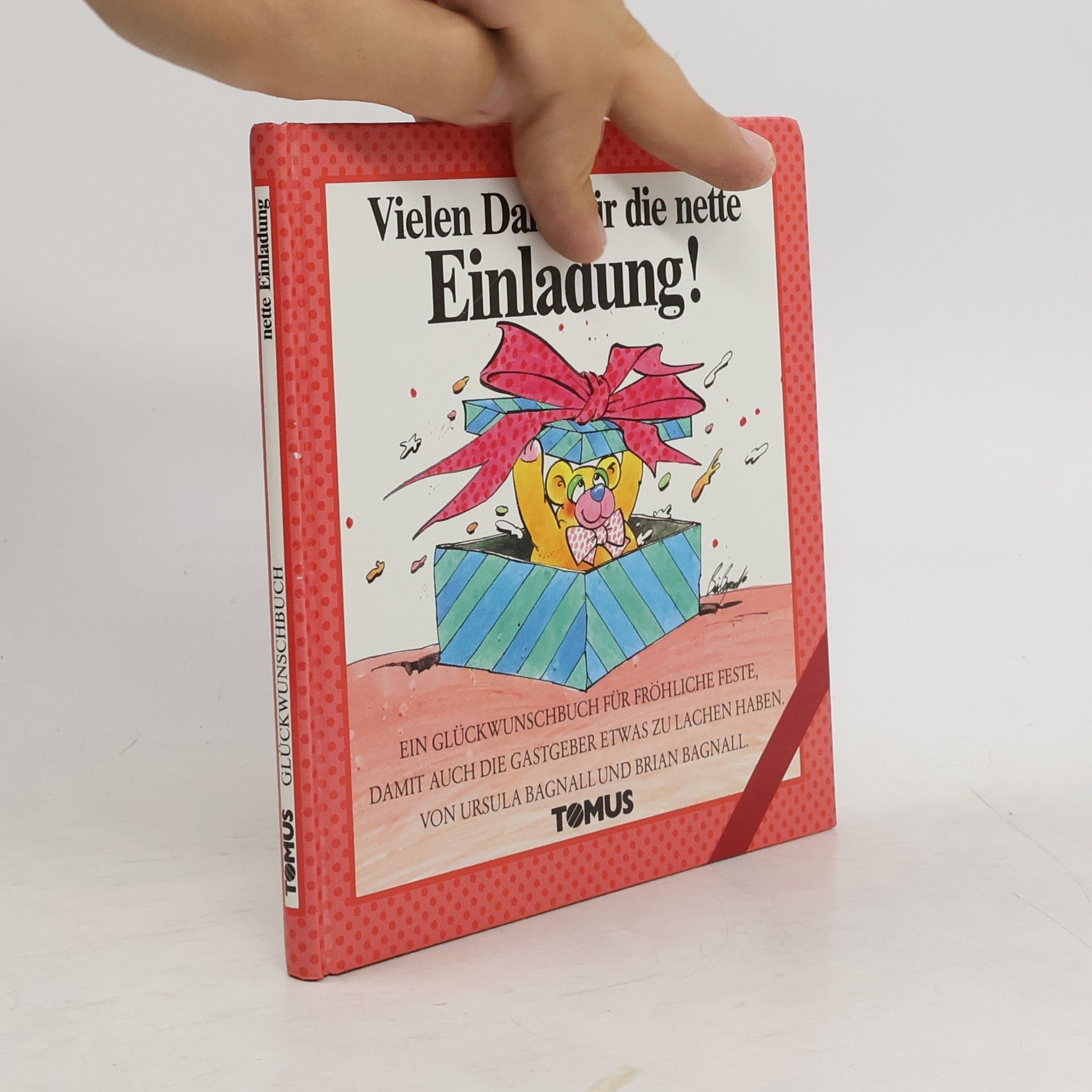 Brian Bagnall Vielen Dank für die nette Einladung! Ein Glückwunschbuch.