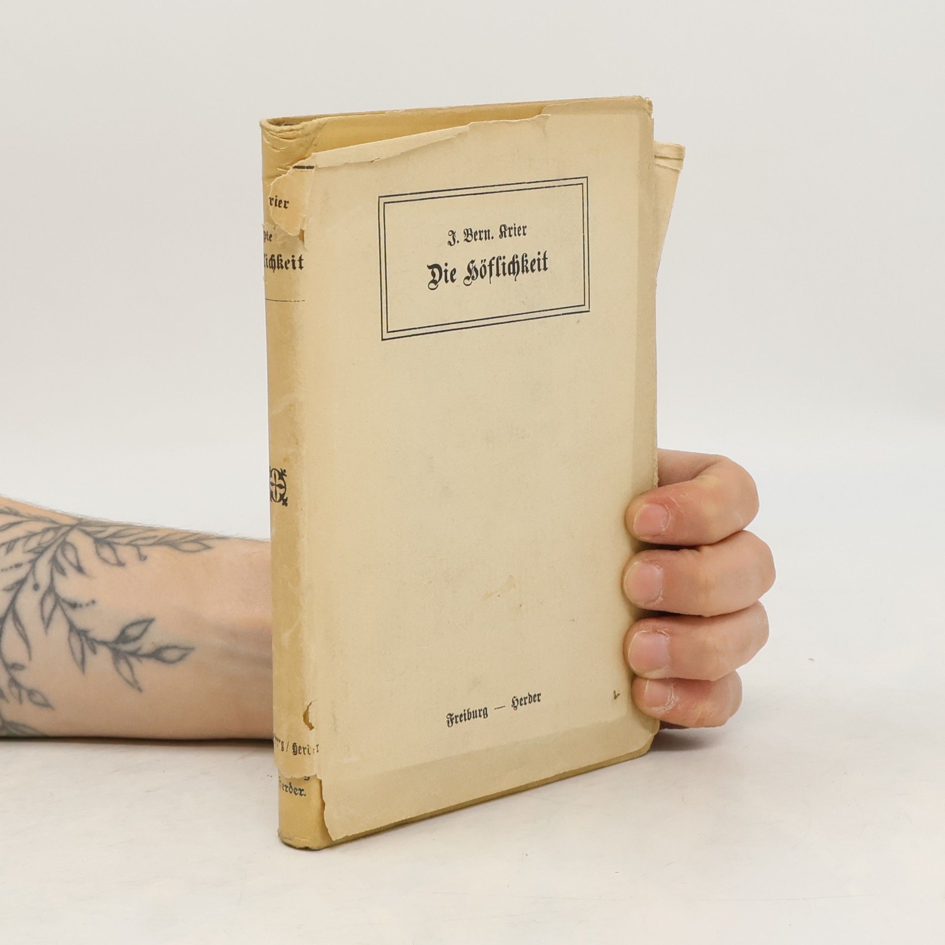J. Bern Krier Die höflichkeit