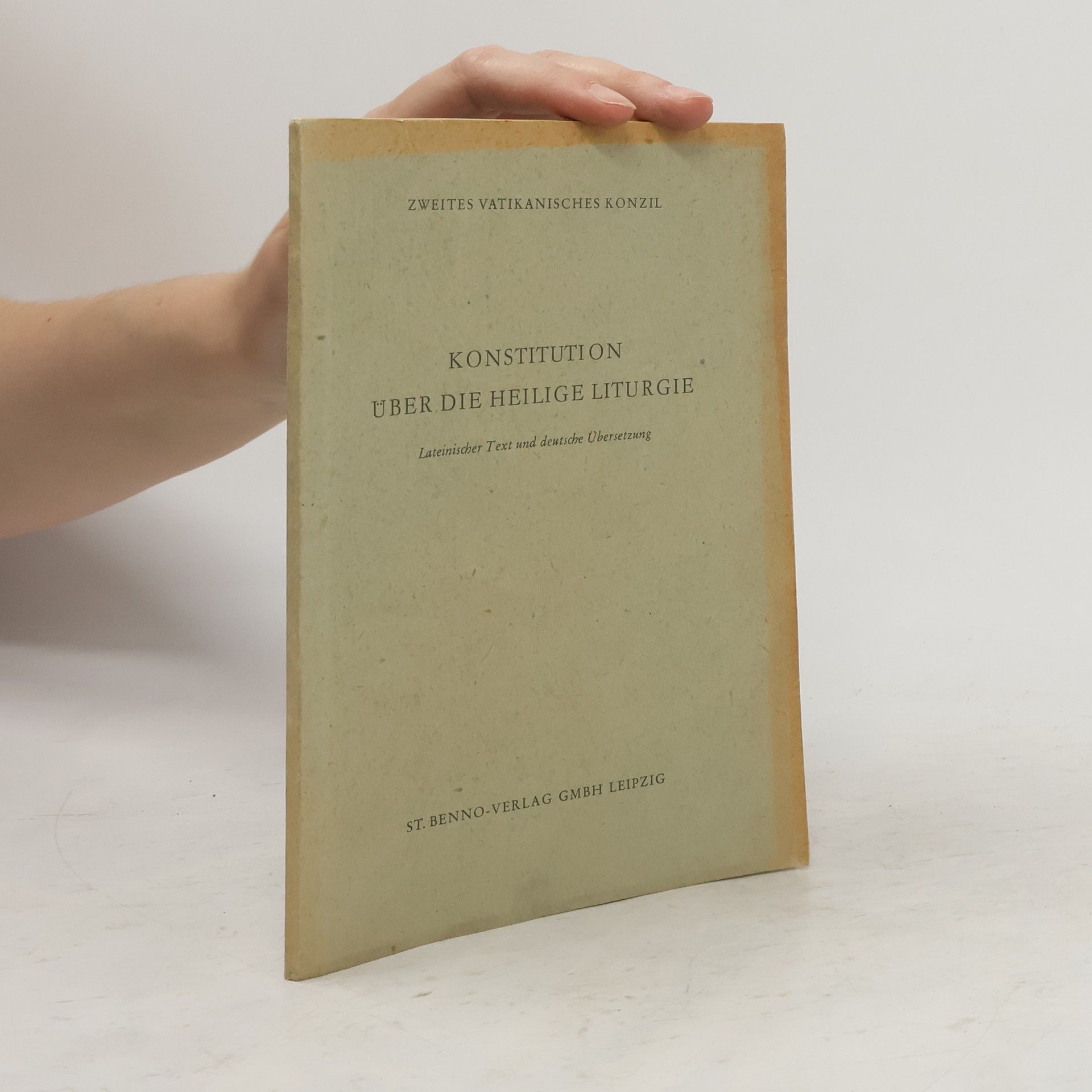 AA.VV. Konstitution über die heilige Liturgie