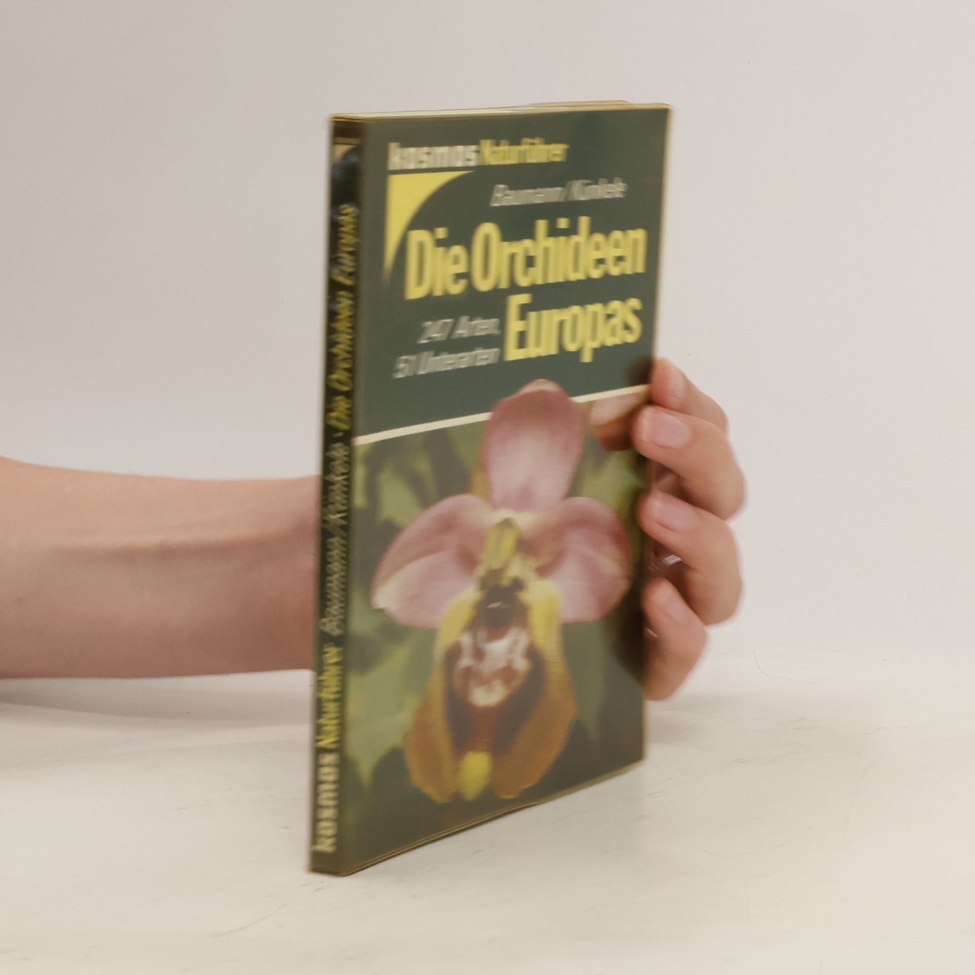 Helmut Baumann Die Orchideen Europas