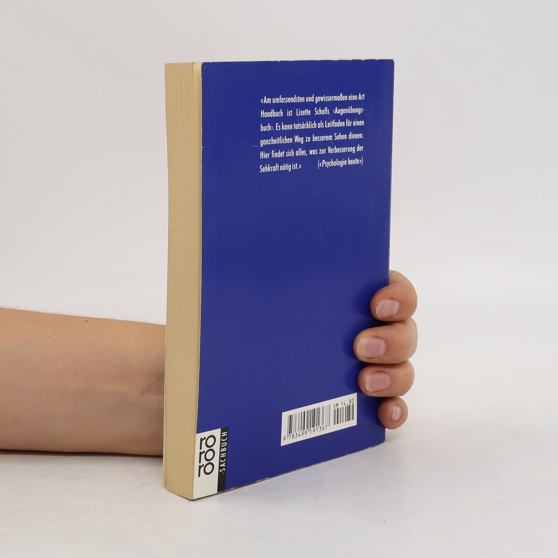 Lisette Scholl Das Augenübungsbuch