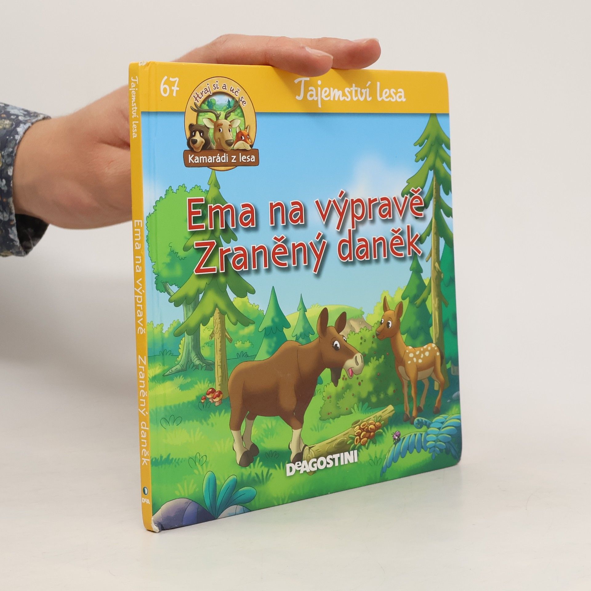 kolektiv Tajemství lesa 67. Ema na výpravě. Zraněný daněk