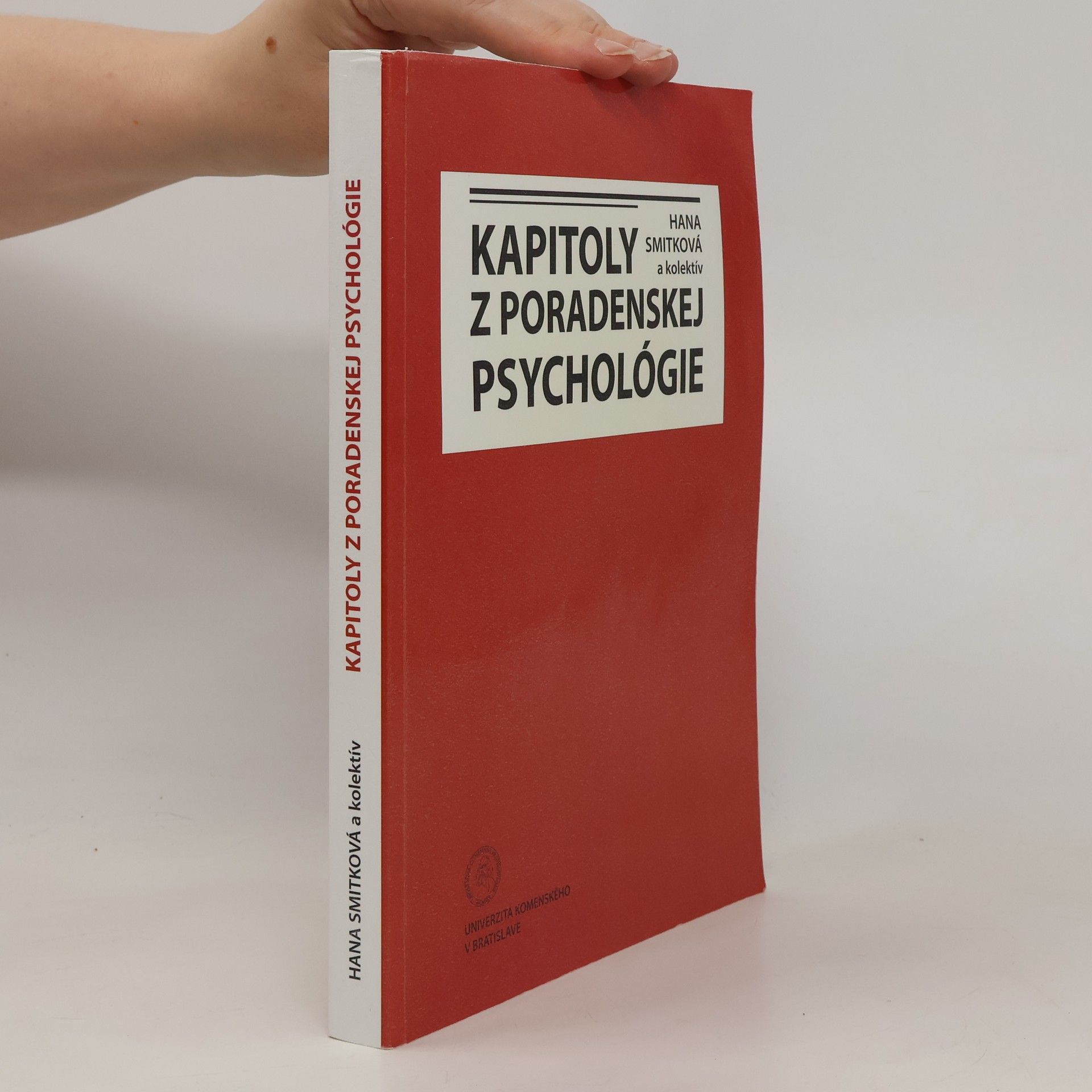 Hana Smitková Kapitoly z poradenskej psychológie