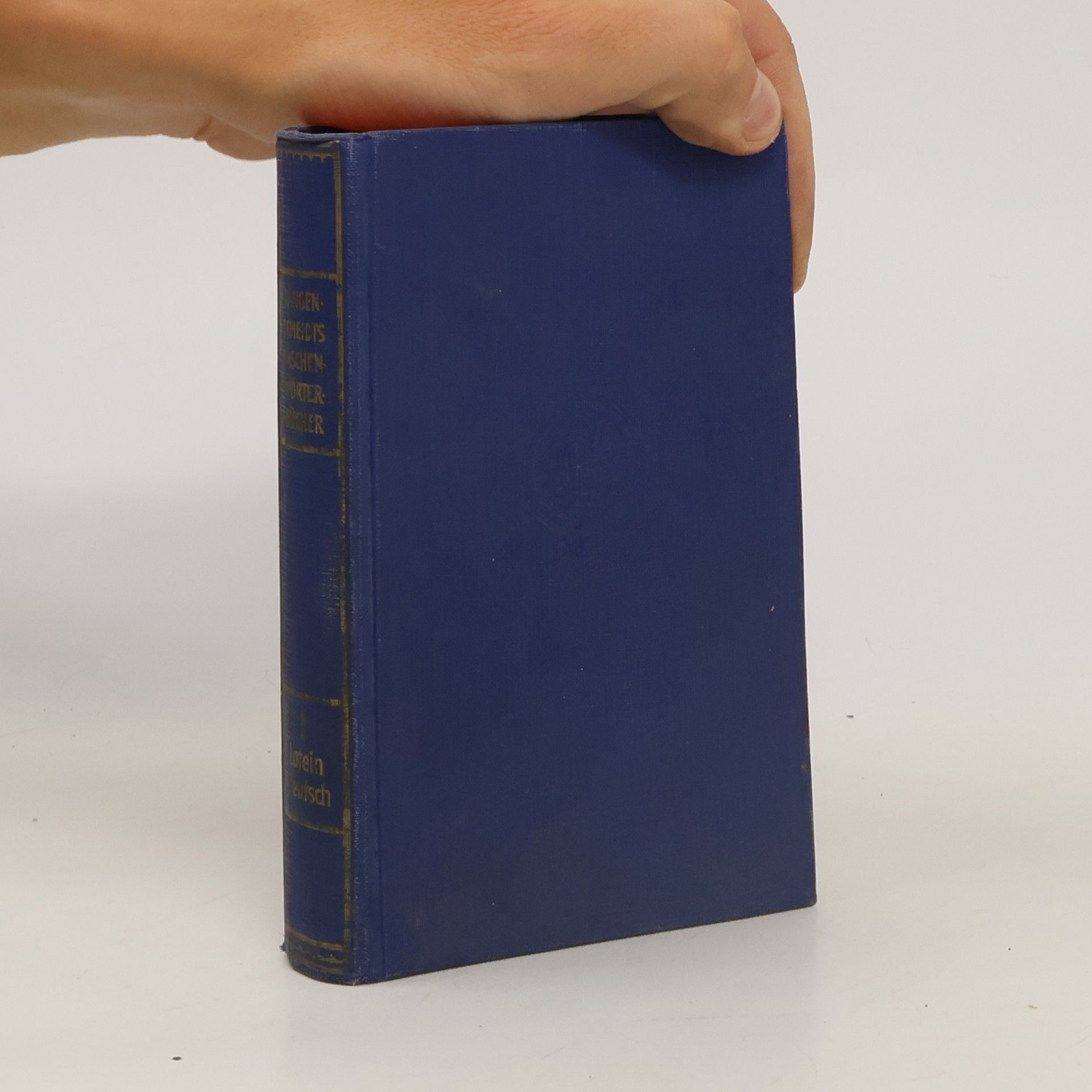 Hermann Menge Langenscheidts Taschenwörterbuch 1. Lateinisch-Deutsch