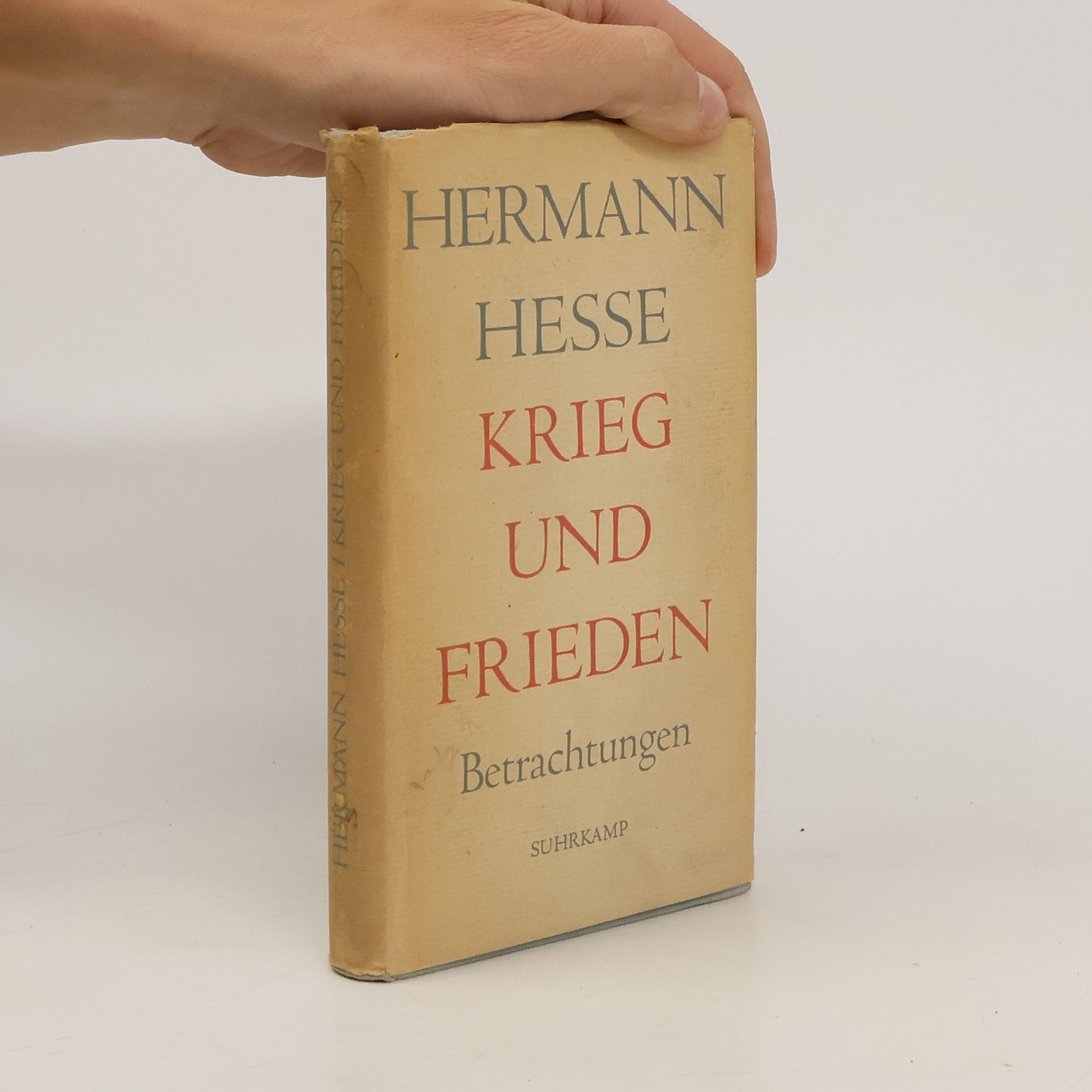 Hermann Hesse Krieg und Frieden